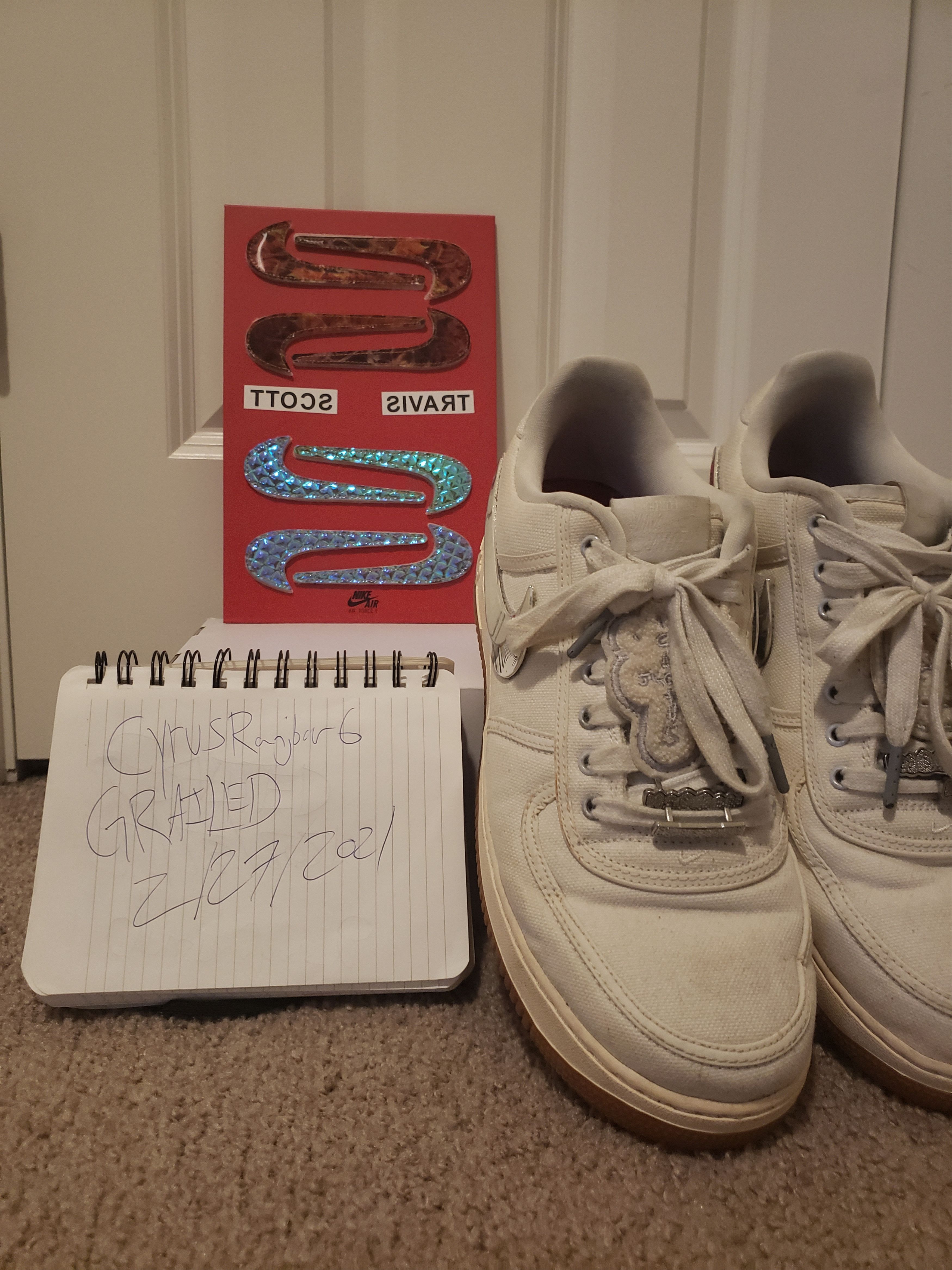 travis scott af1 sail swooshes