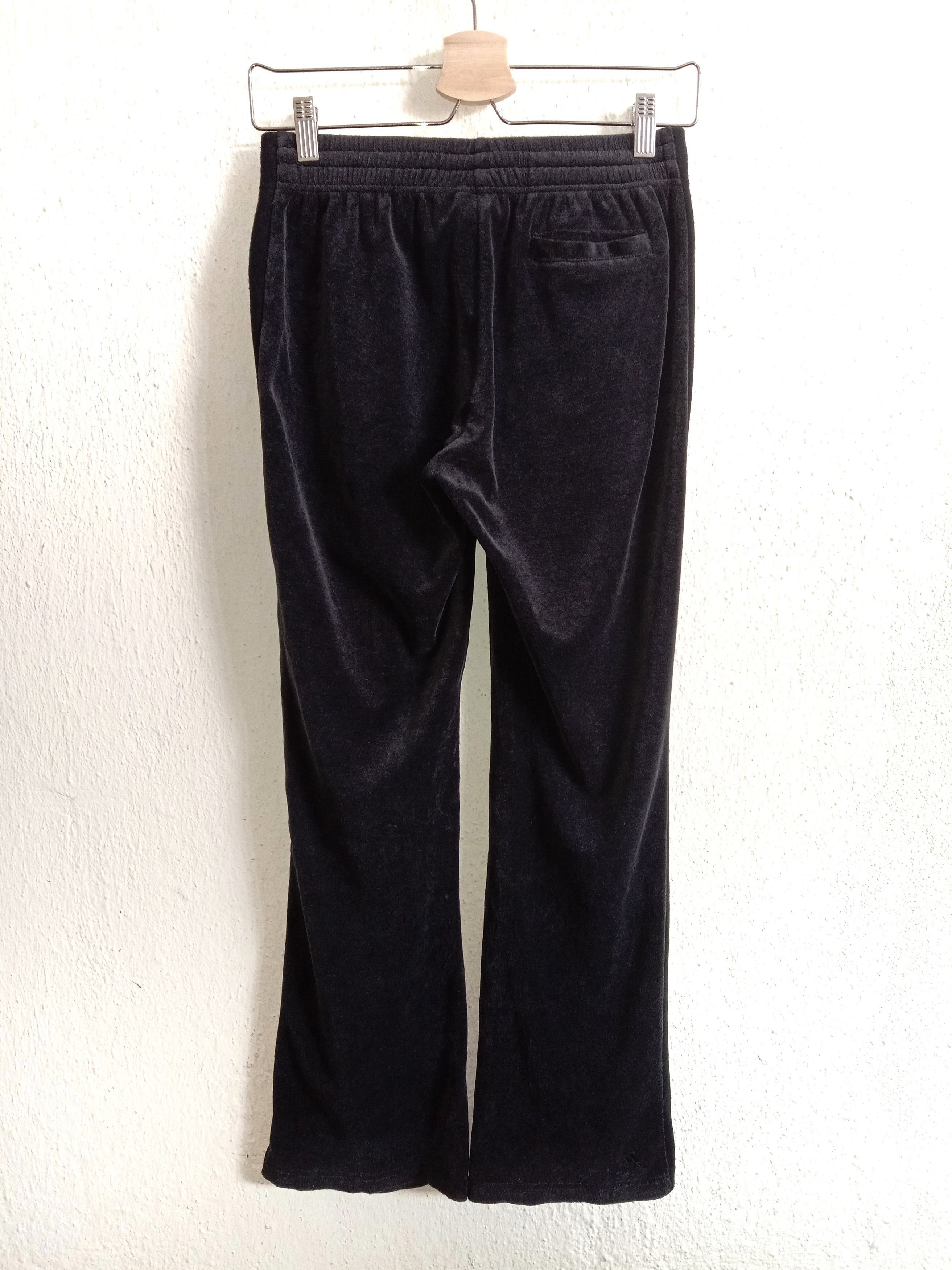 Adidas Ladies Bootcut Track Pants / Yoga Pants / Black Size US 28 / EU 44 - 2 Thumbnail