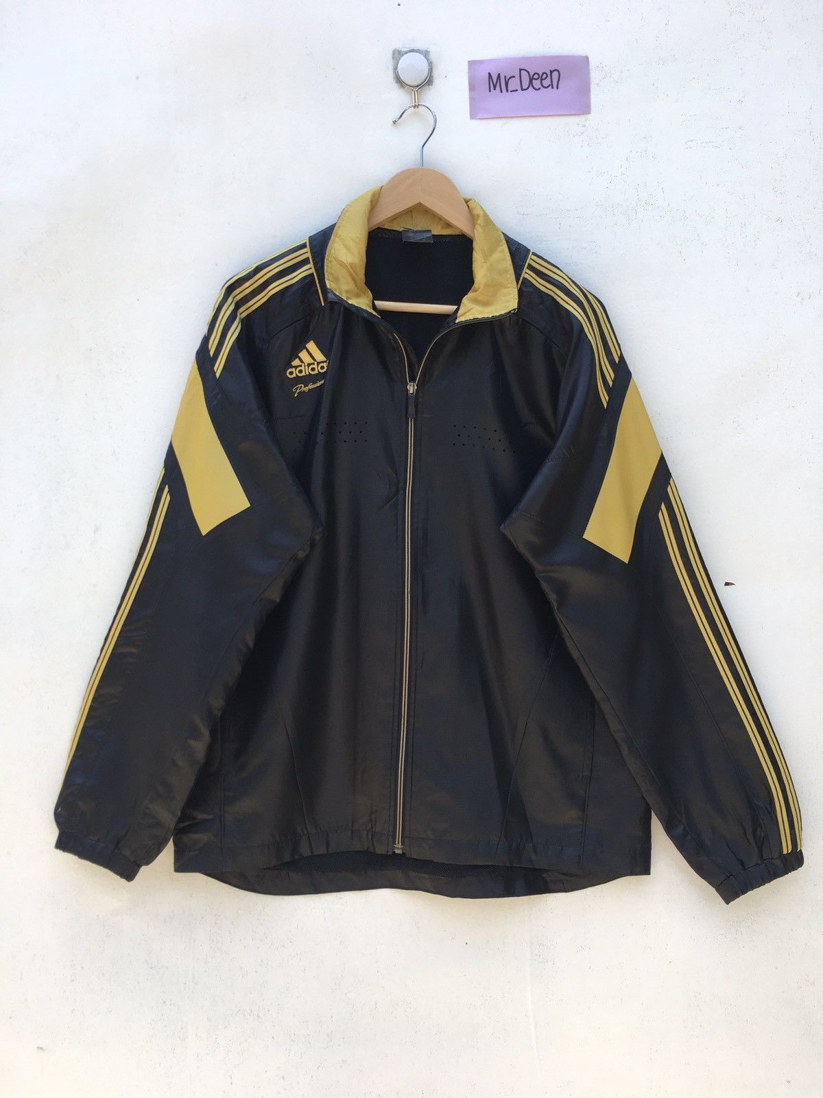 Adidas Rare Adidas 3 Stripes Windbreaker / Jacket Size US M / EU 48-50 / 2 - 1 Thumbnail