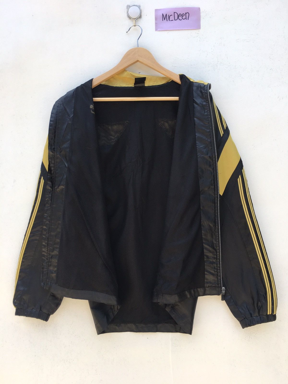 Adidas Rare Adidas 3 Stripes Windbreaker / Jacket Size US M / EU 48-50 / 2 - 9 Thumbnail