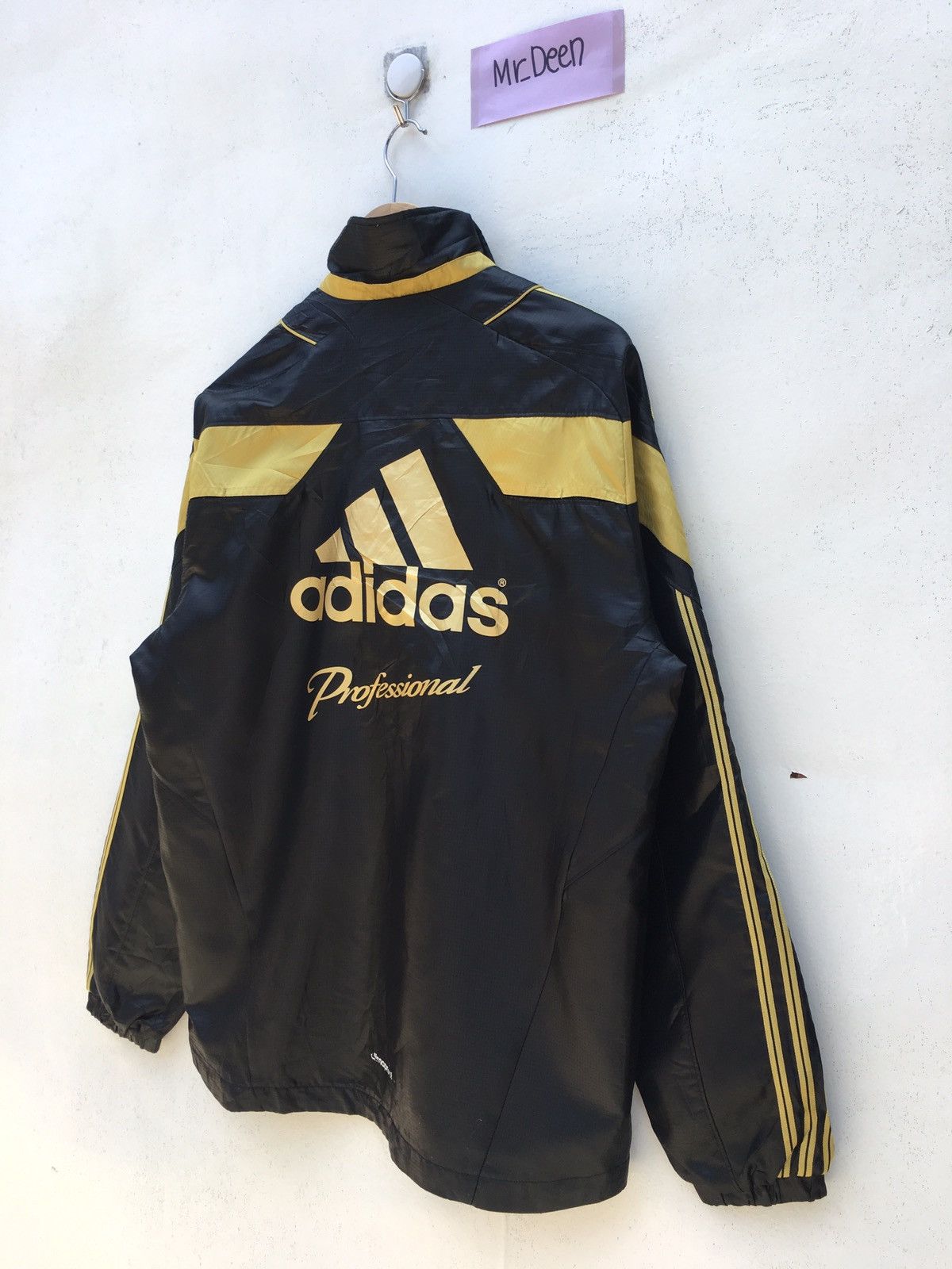 Adidas Rare Adidas 3 Stripes Windbreaker / Jacket Size US M / EU 48-50 / 2 - 16 Thumbnail