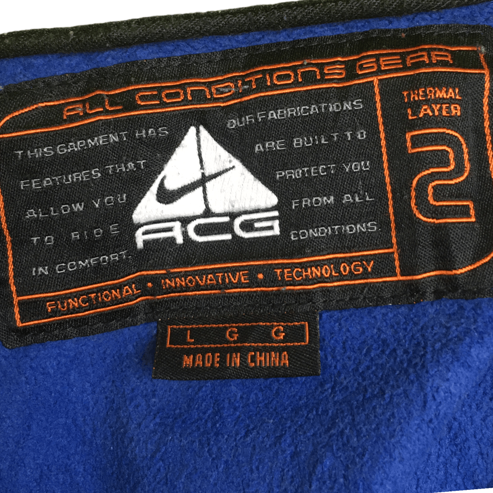 Nike ACG Nike ACG Fleece Vest Sweater Jacket Size US L / EU 52-54 / 3 - 10 Thumbnail