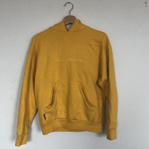 Gosha rubchinskiy hot sale orange hoodie