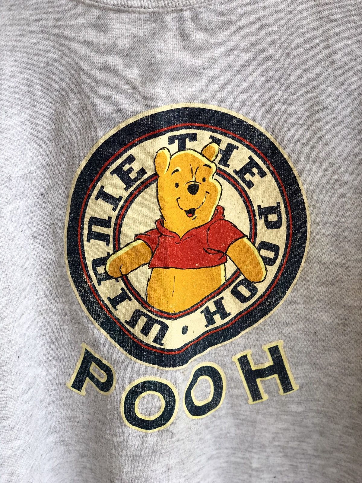 Velva Sheen × Vintage WINNIE THE POOH Big Logo Sweatshirts Size US L / EU 52-54 / 3 - 3 Thumbnail