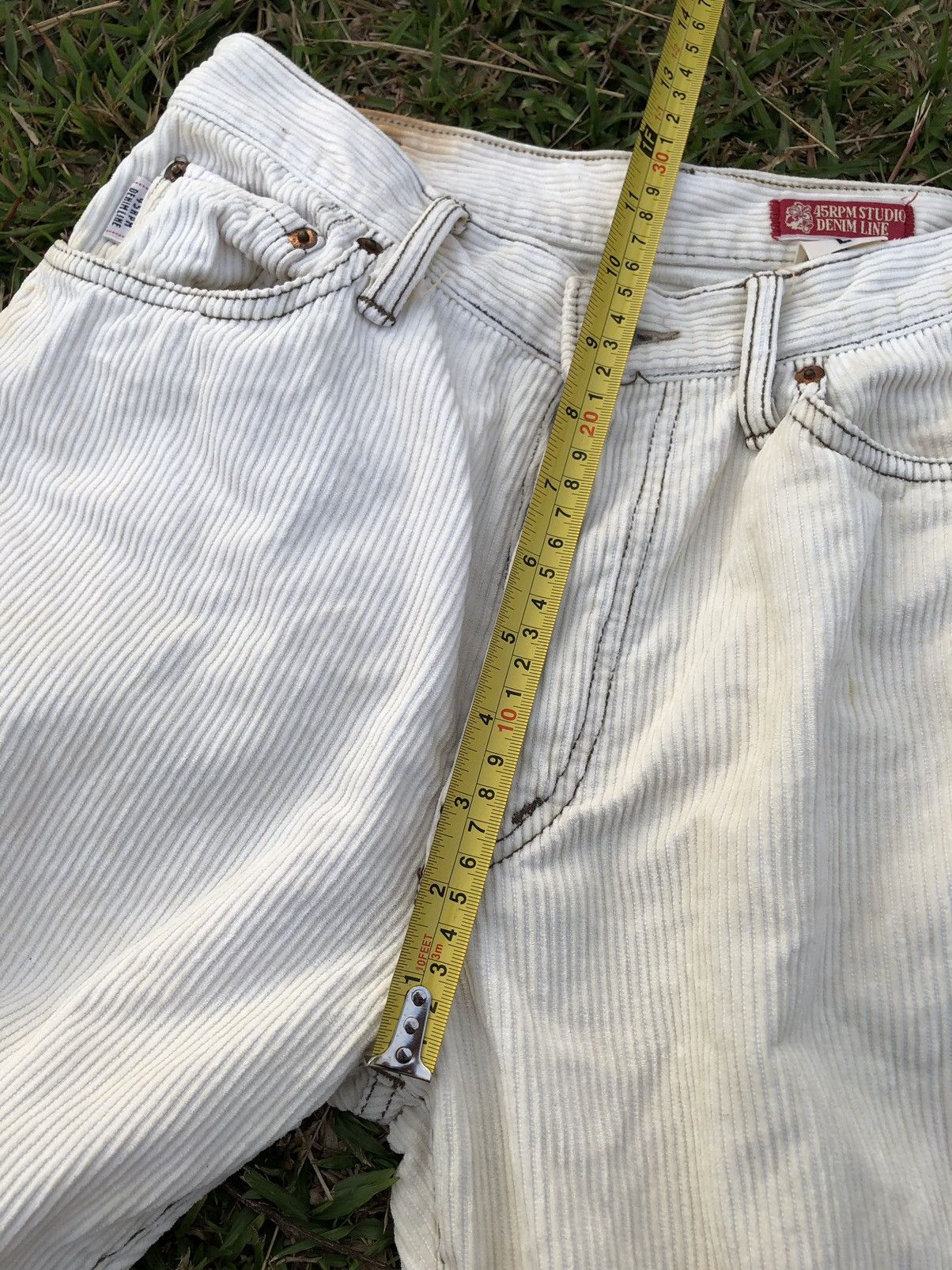 45rpm 45rpm Studio Denim Line Corduroy Denim Pant Size US 27 - 14 Thumbnail