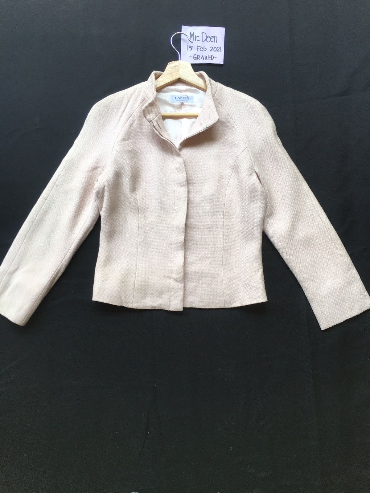 Lanvin Rare Vintage Lanvin Wool Jacket Size S / US 4 / IT 40 - 2 Thumbnail