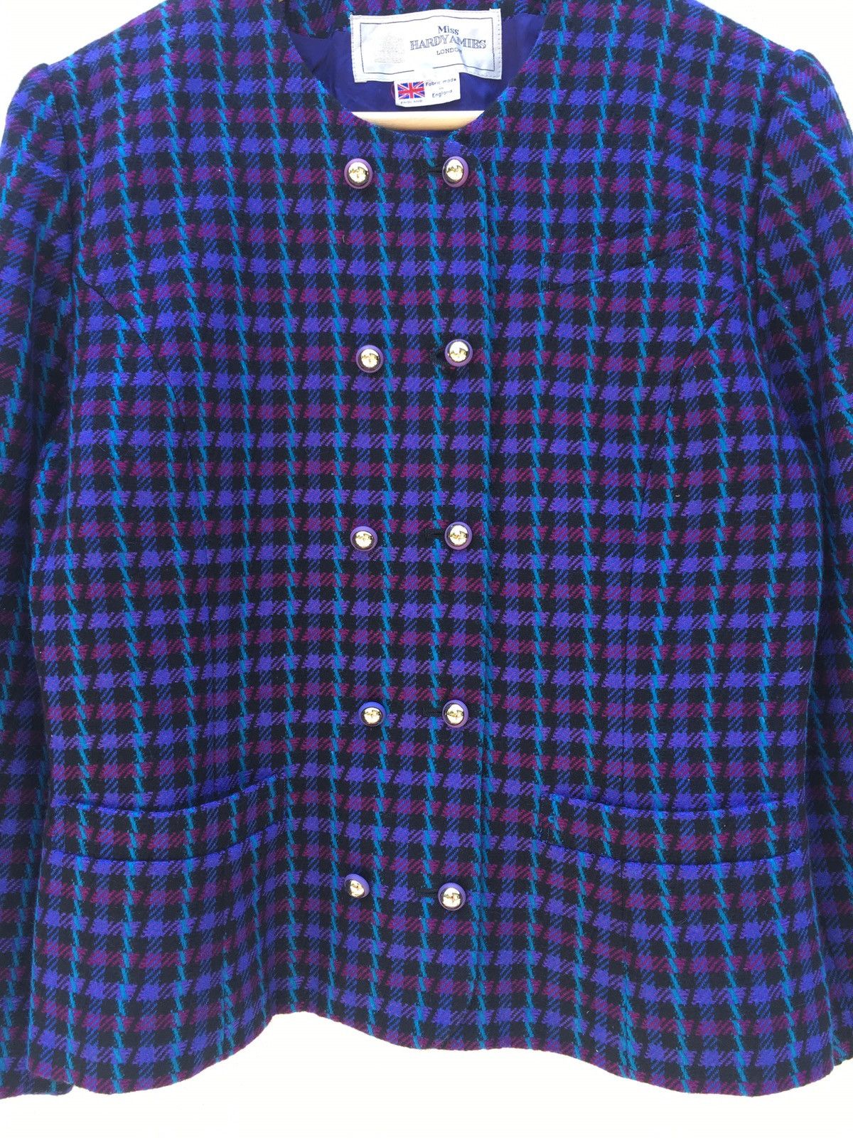 Hardy Amies Vintage Hardy Amies London Wool Jacket Size XS / US 0-2 / IT 36-38 - 5 Thumbnail