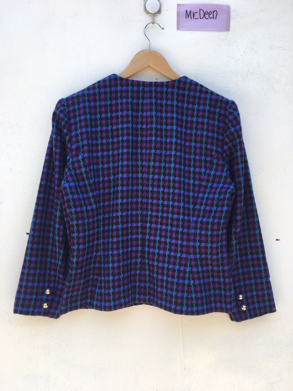 Hardy Amies Vintage Hardy Amies London Wool Jacket Size XS / US 0-2 / IT 36-38 - 9 Thumbnail