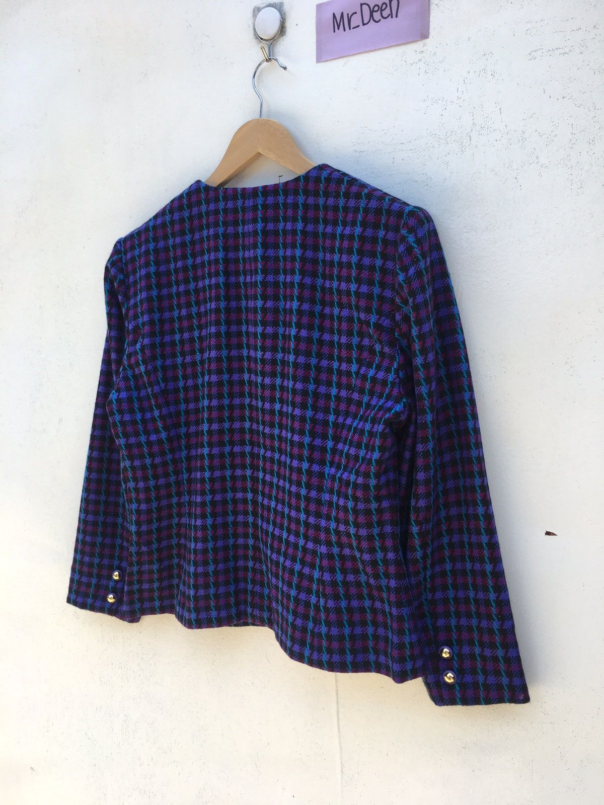 Hardy Amies Vintage Hardy Amies London Wool Jacket Size XS / US 0-2 / IT 36-38 - 10 Thumbnail
