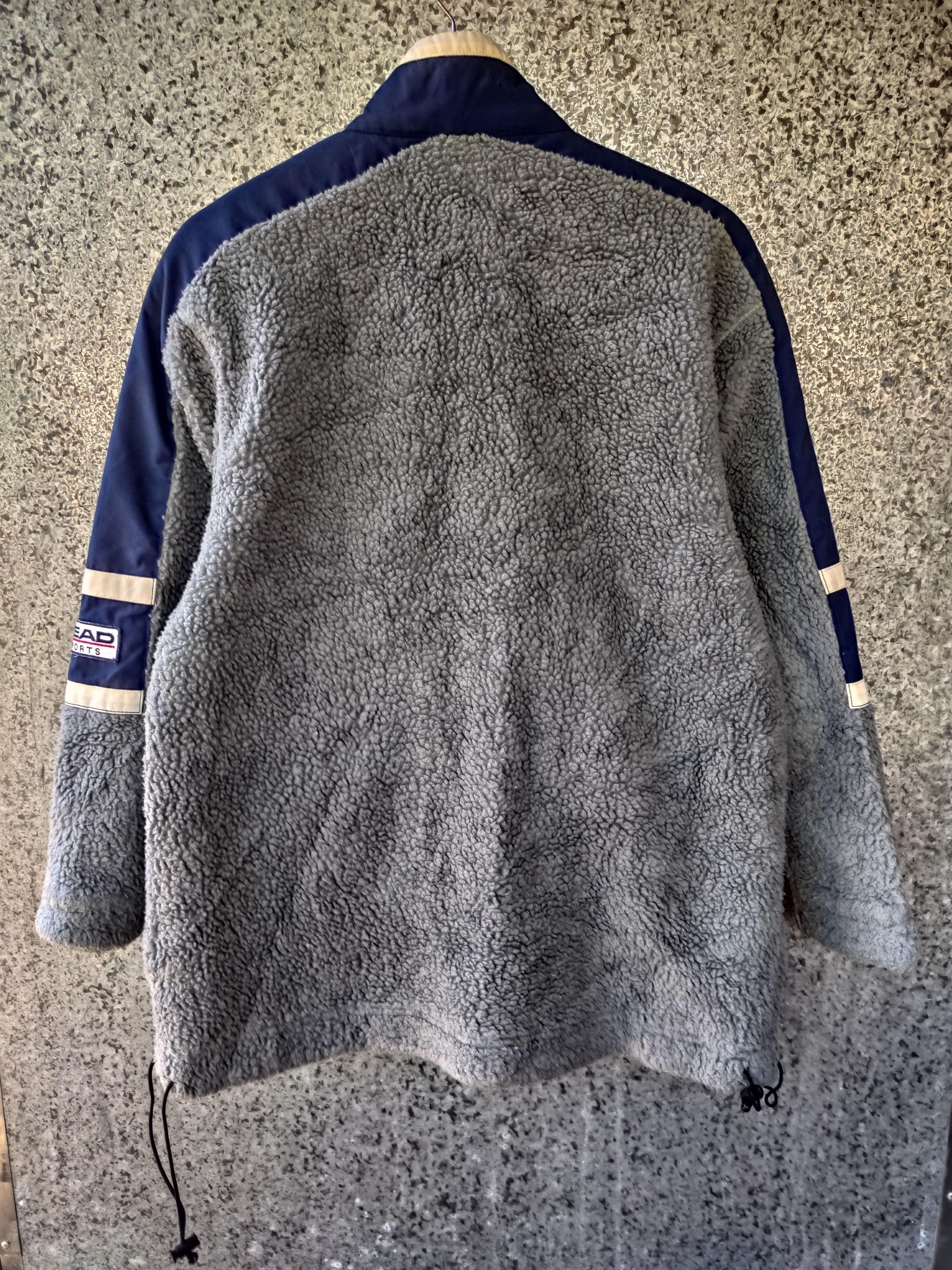 Vintage Vintage Head fleece sweater spell out zipper jacket Size US L / EU 52-54 / 3 - 2 Thumbnail