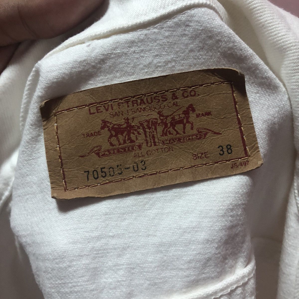 Levi's Last Drop💥 LEVI’S DENIM JACKET Size US S / EU 44-46 / 1 - 5 Thumbnail