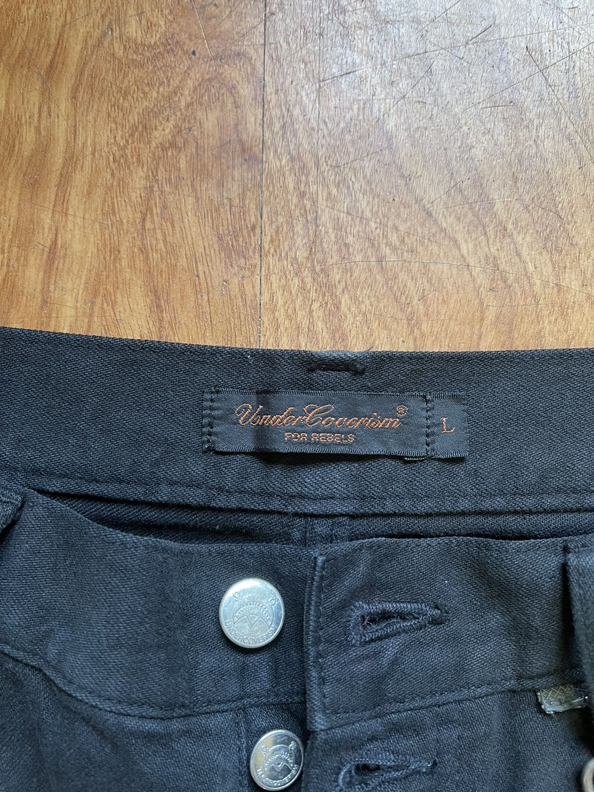 Jun Takahashi × Undercover Undercover SS03 Denim Jeans Size US 31 - 5 Thumbnail