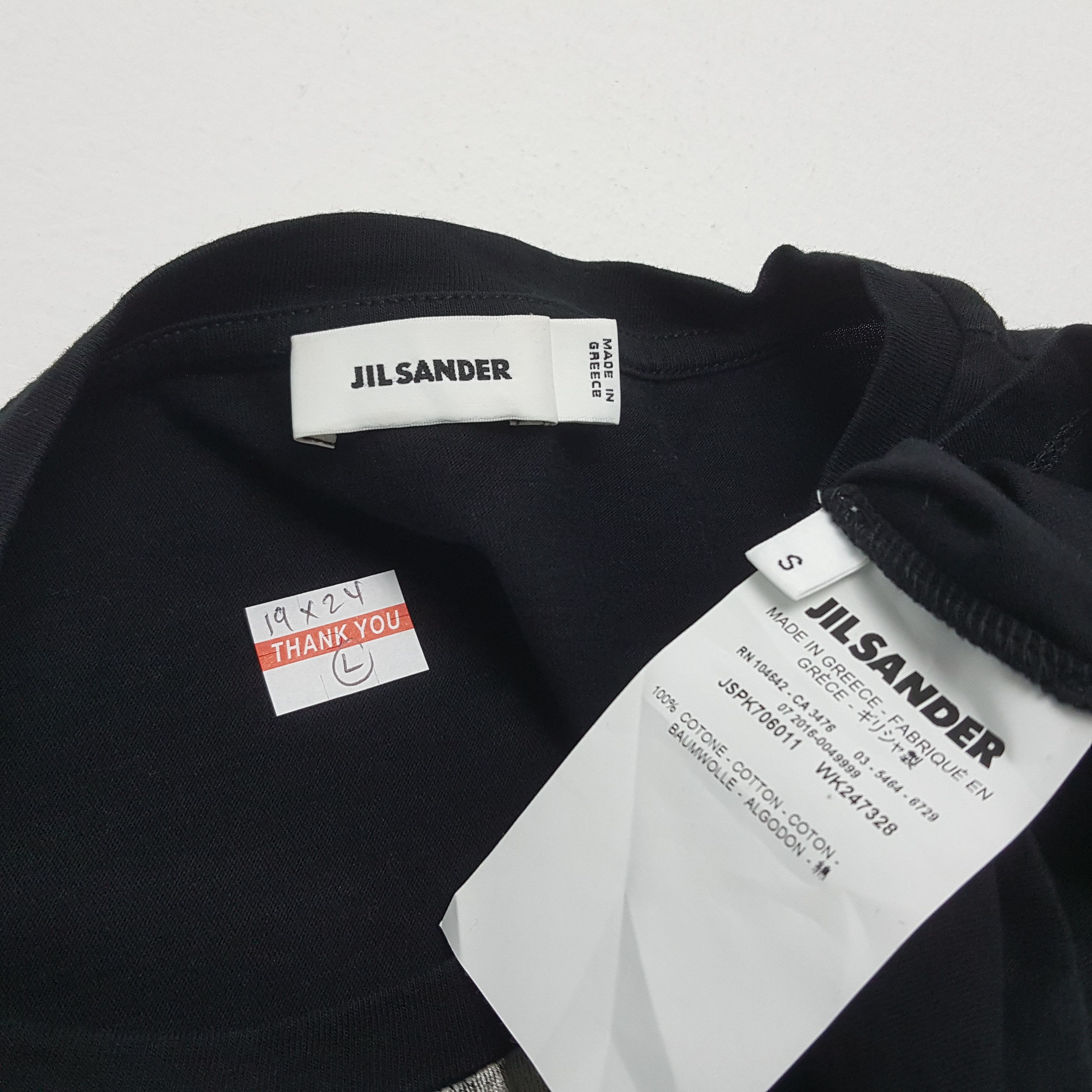 Jil Sander × Vintage Vintage JIL SANDER nice design t-shirt made in GREECE Size US S / EU 44-46 / 1 - 3 Thumbnail