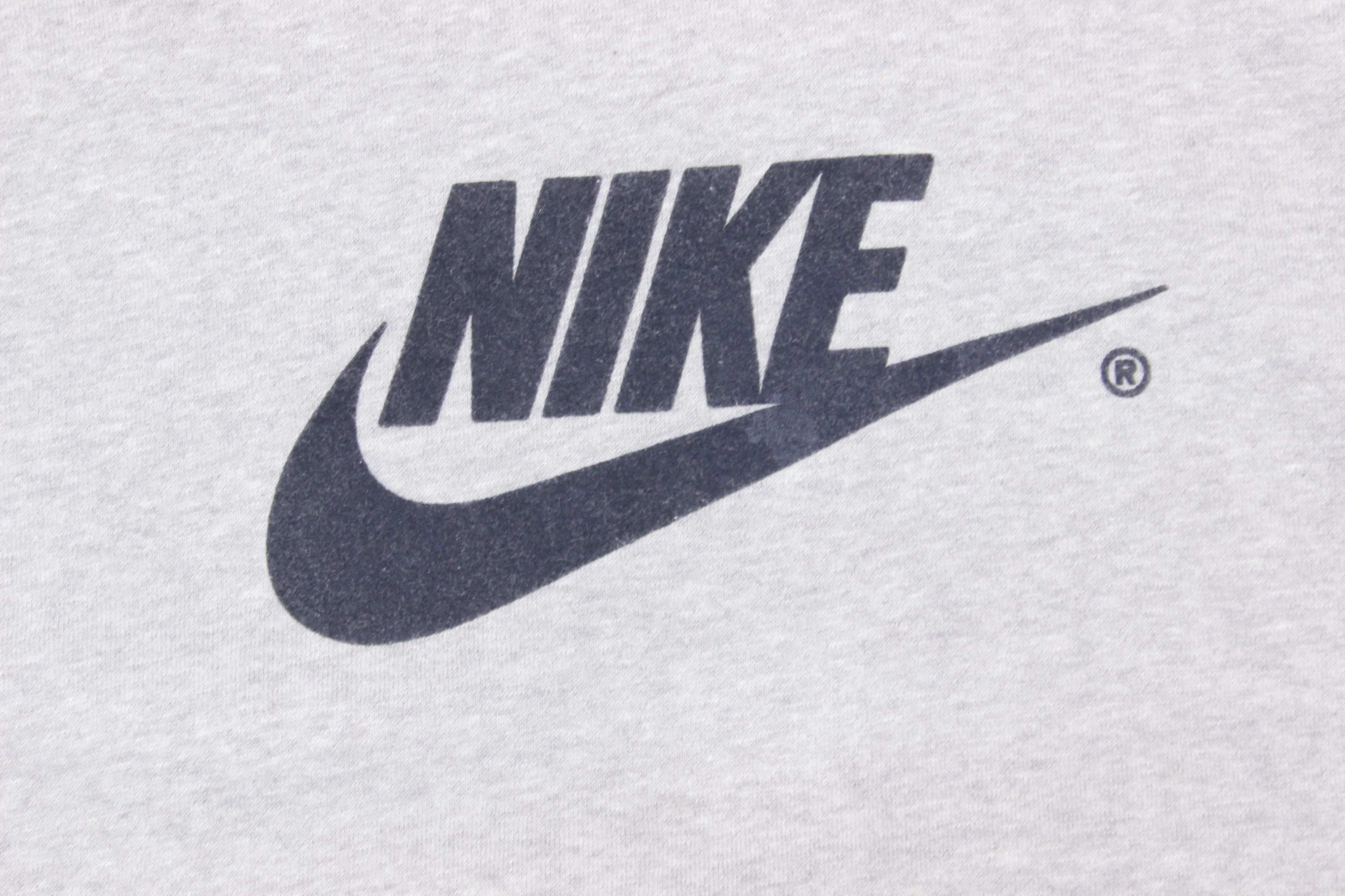 Nike 90S Big Logo Swoosh Fleece Lined Hoodie Size US XL / EU 56 / 4 - 4 Thumbnail