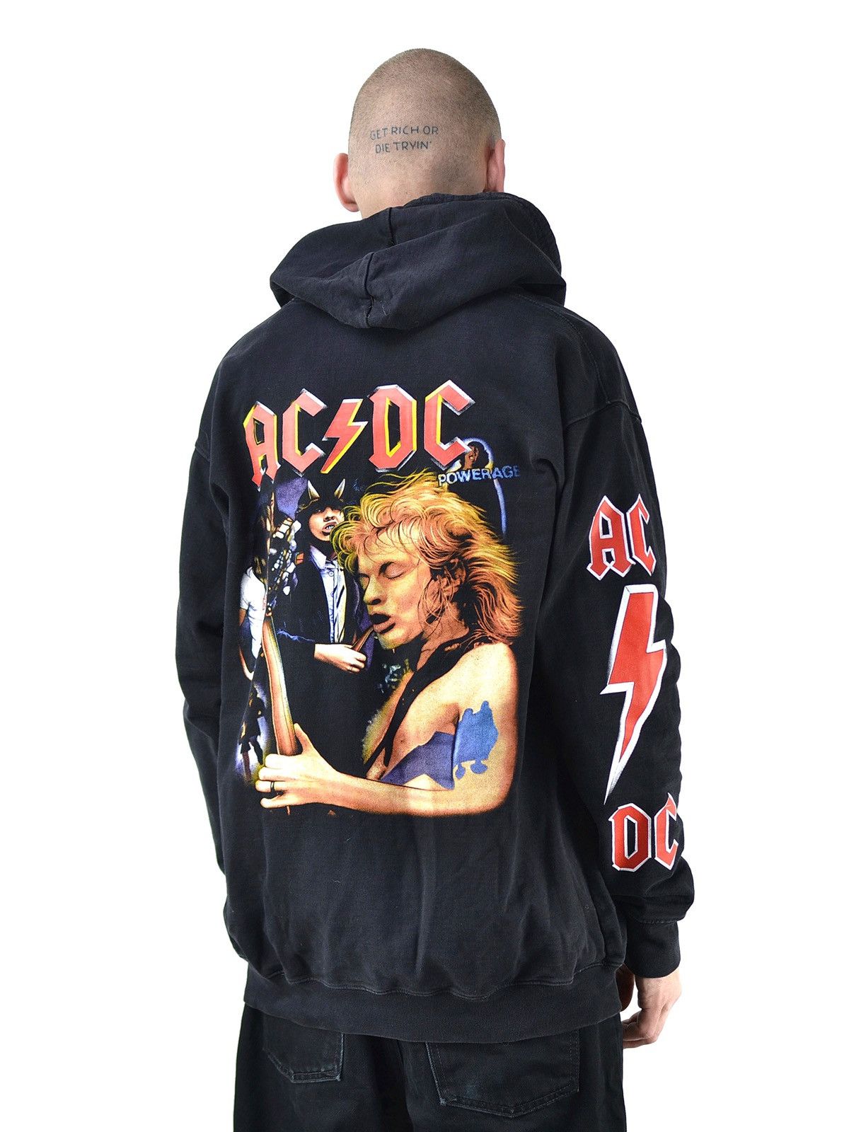 AC/DC Vintage AC/DC Zip Hoodie Band Tee Size US XL / EU 56 / 4 - 1 Thumbnail