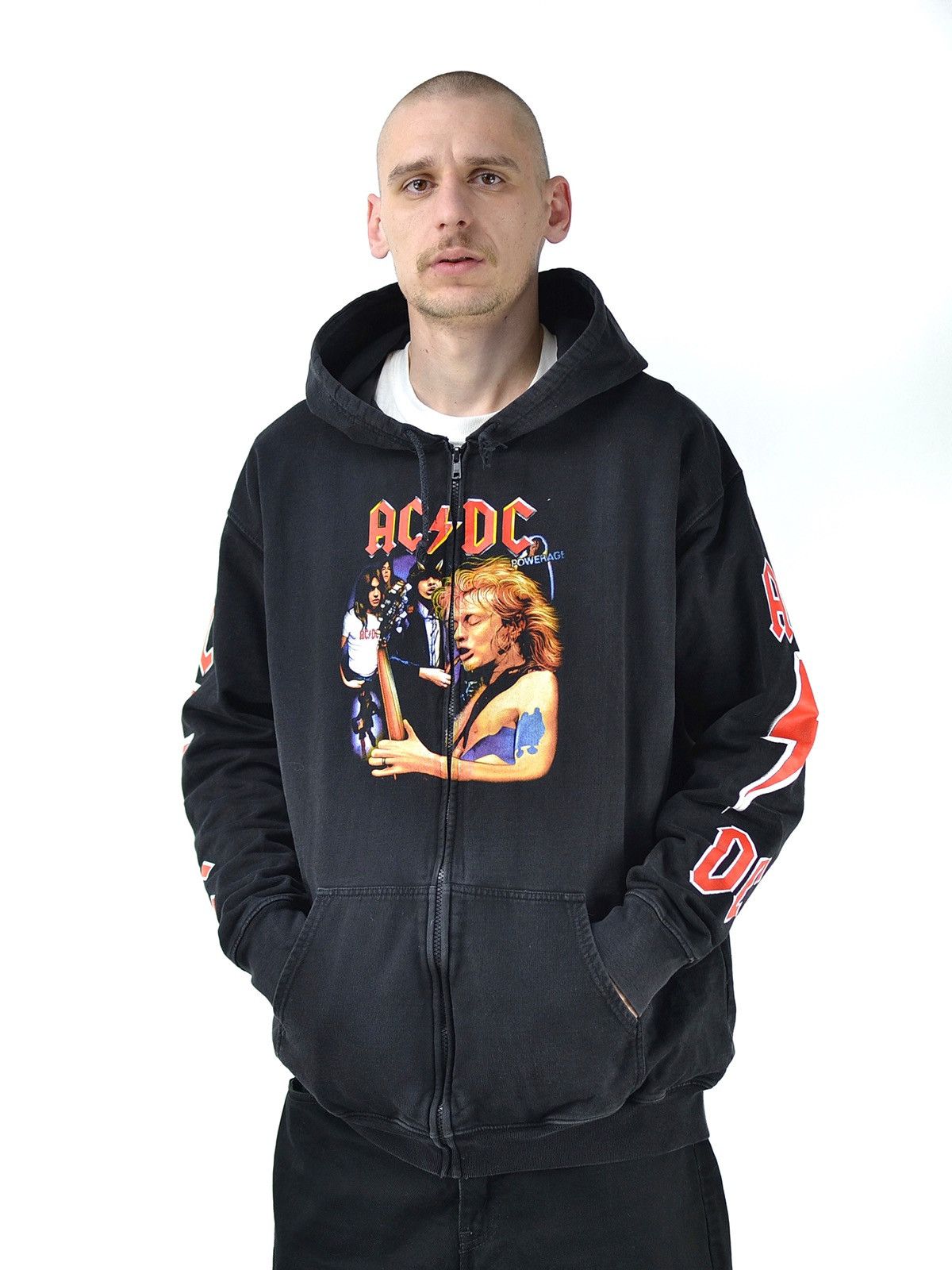 AC/DC Vintage AC/DC Zip Hoodie Band Tee Size US XL / EU 56 / 4 - 2 Thumbnail