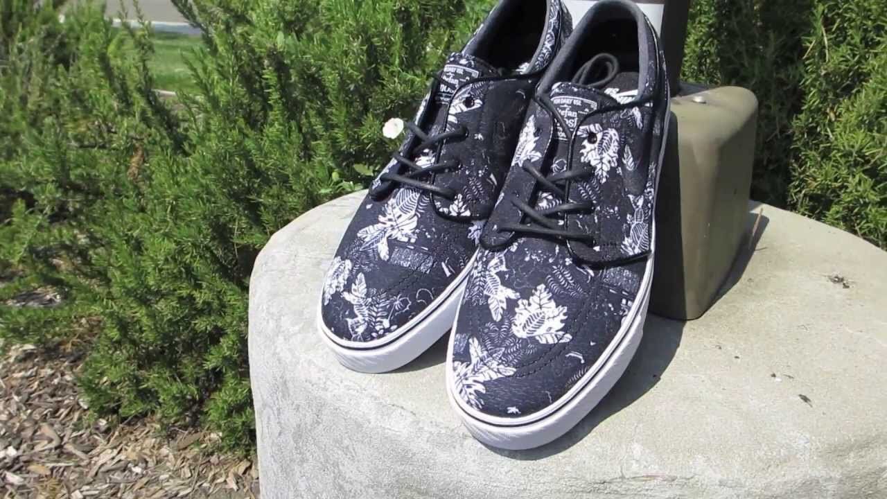 Nike Nike SB Zoom Stefan Janoski Black Floral Grailed