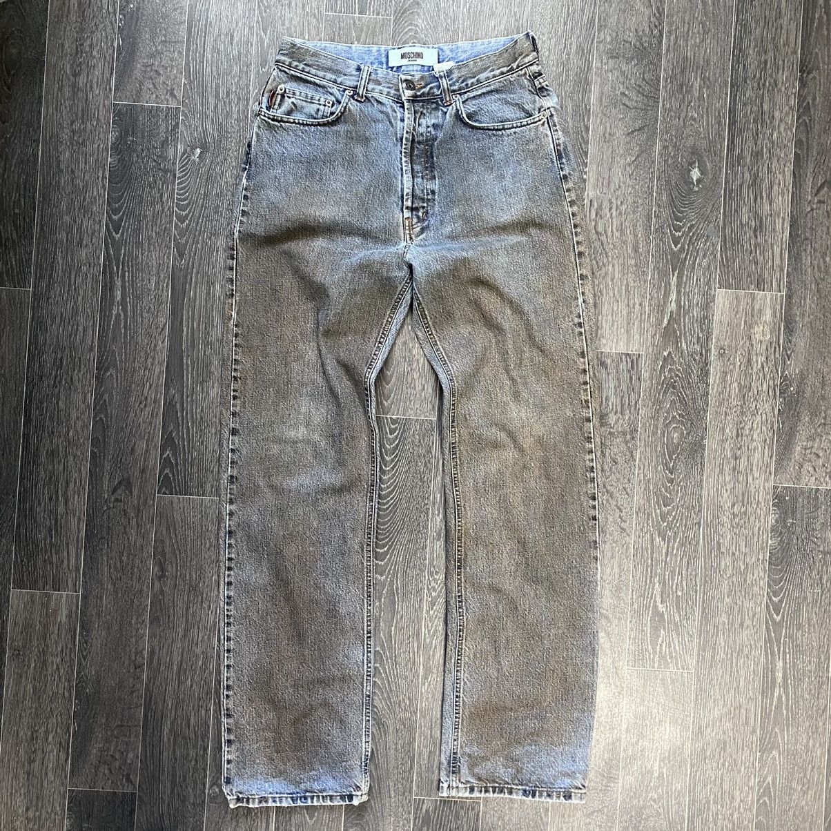 Moschino VINTAGE MOSCHINO JEANS UOMO DIRTY RARE PATTERN Size US 31 - 2 Thumbnail