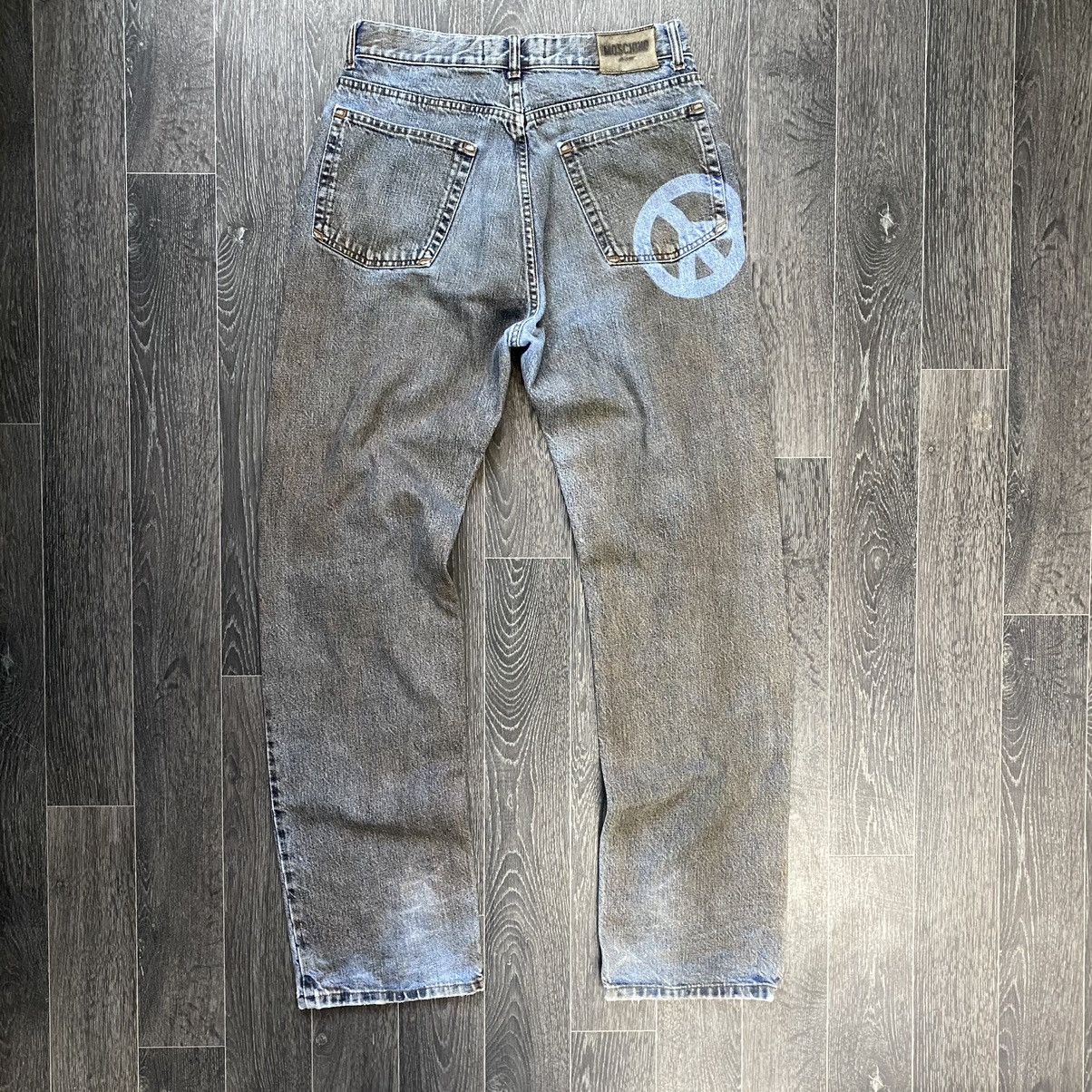 Moschino VINTAGE MOSCHINO JEANS UOMO DIRTY RARE PATTERN Size US 31 - 1 Thumbnail