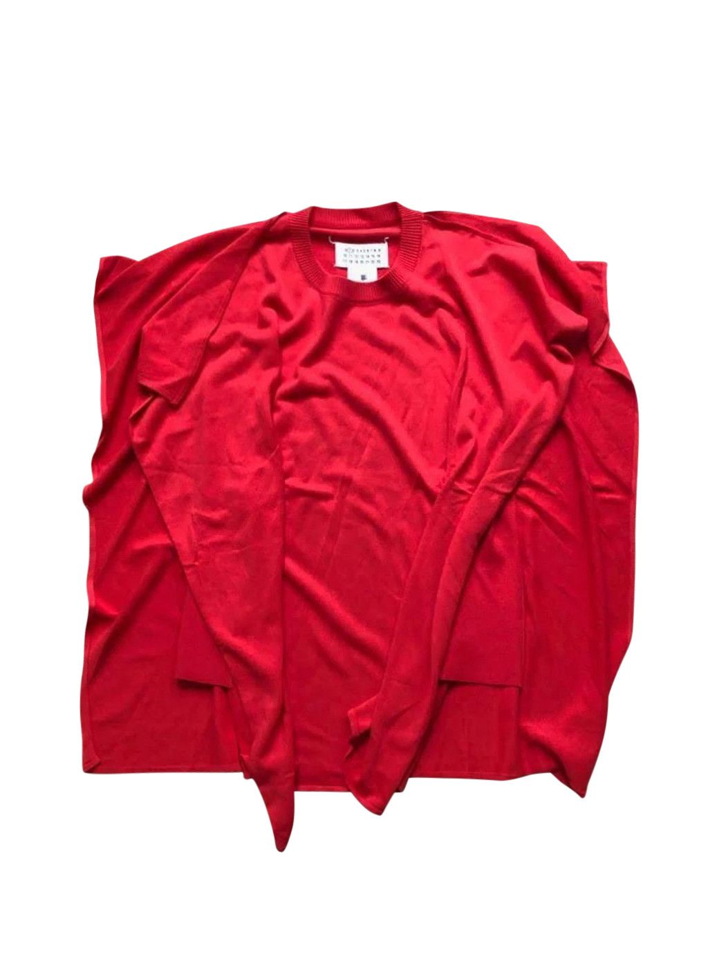 Maison Margiela ⚡️QUICK SALE⚡️Maison Margiela Red square Knit Sweater Size US S / EU 44-46 / 1 - 2 Thumbnail