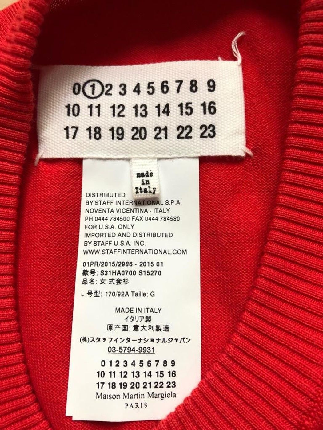 Maison Margiela ⚡️QUICK SALE⚡️Maison Margiela Red square Knit Sweater Size US S / EU 44-46 / 1 - 7 Thumbnail