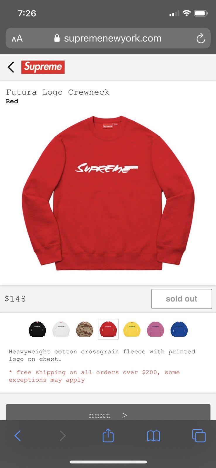 Supreme Futura Crewneck | Grailed