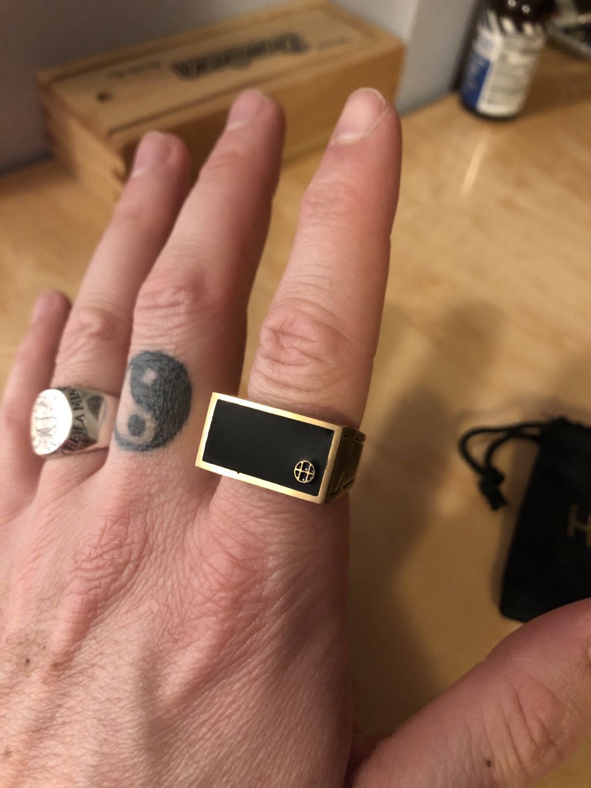 Huf F*ck it stash ring | Grailed
