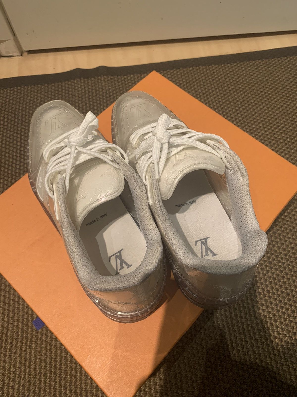 Louis Vuitton Lv trainer transparent Lv 6 VIRGIL ABLOH Size US 6 / EU 39 - 4 Thumbnail