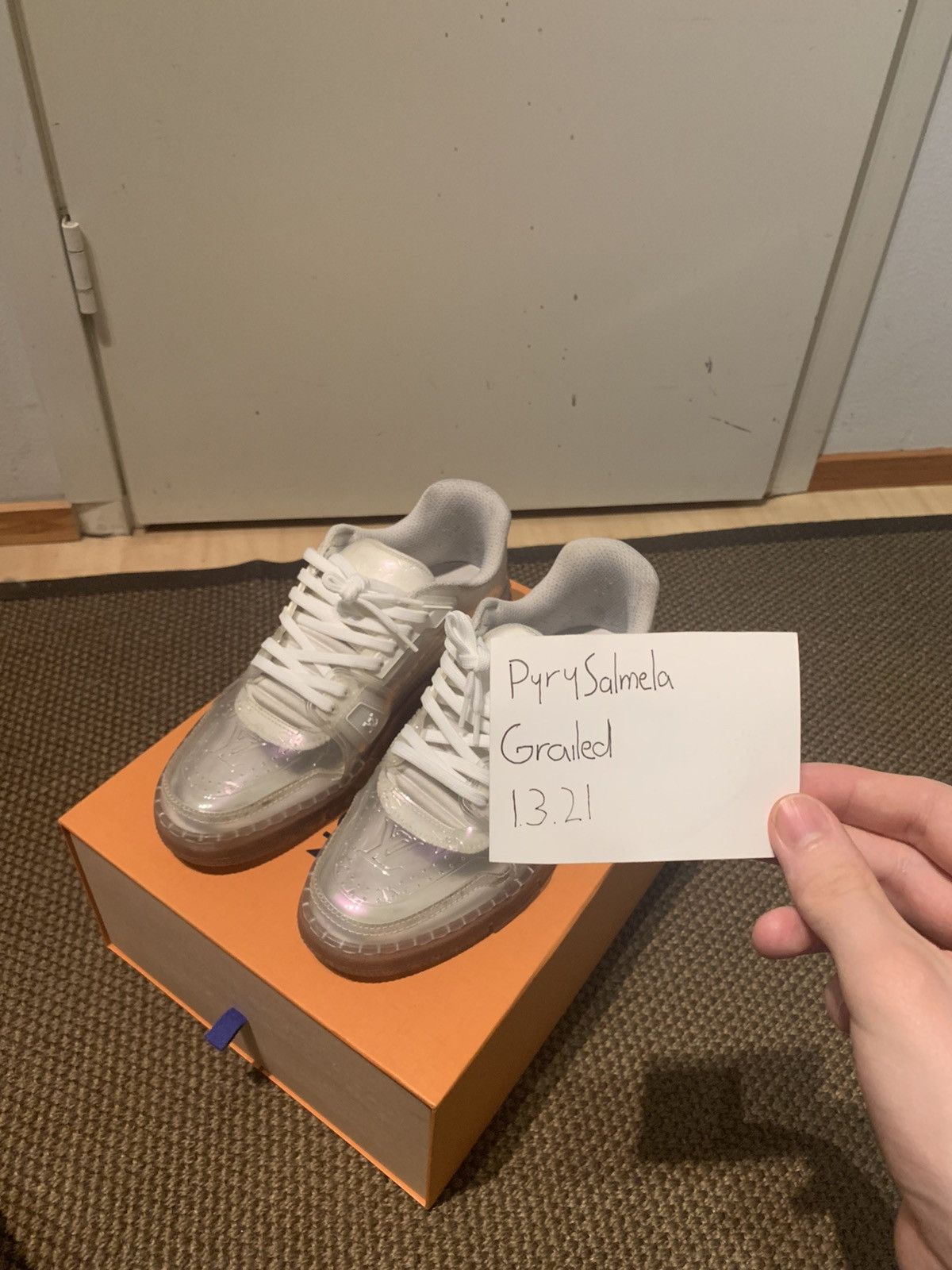 Louis Vuitton Lv trainer transparent Lv 6 VIRGIL ABLOH Size US 6 / EU 39 - 8 Thumbnail