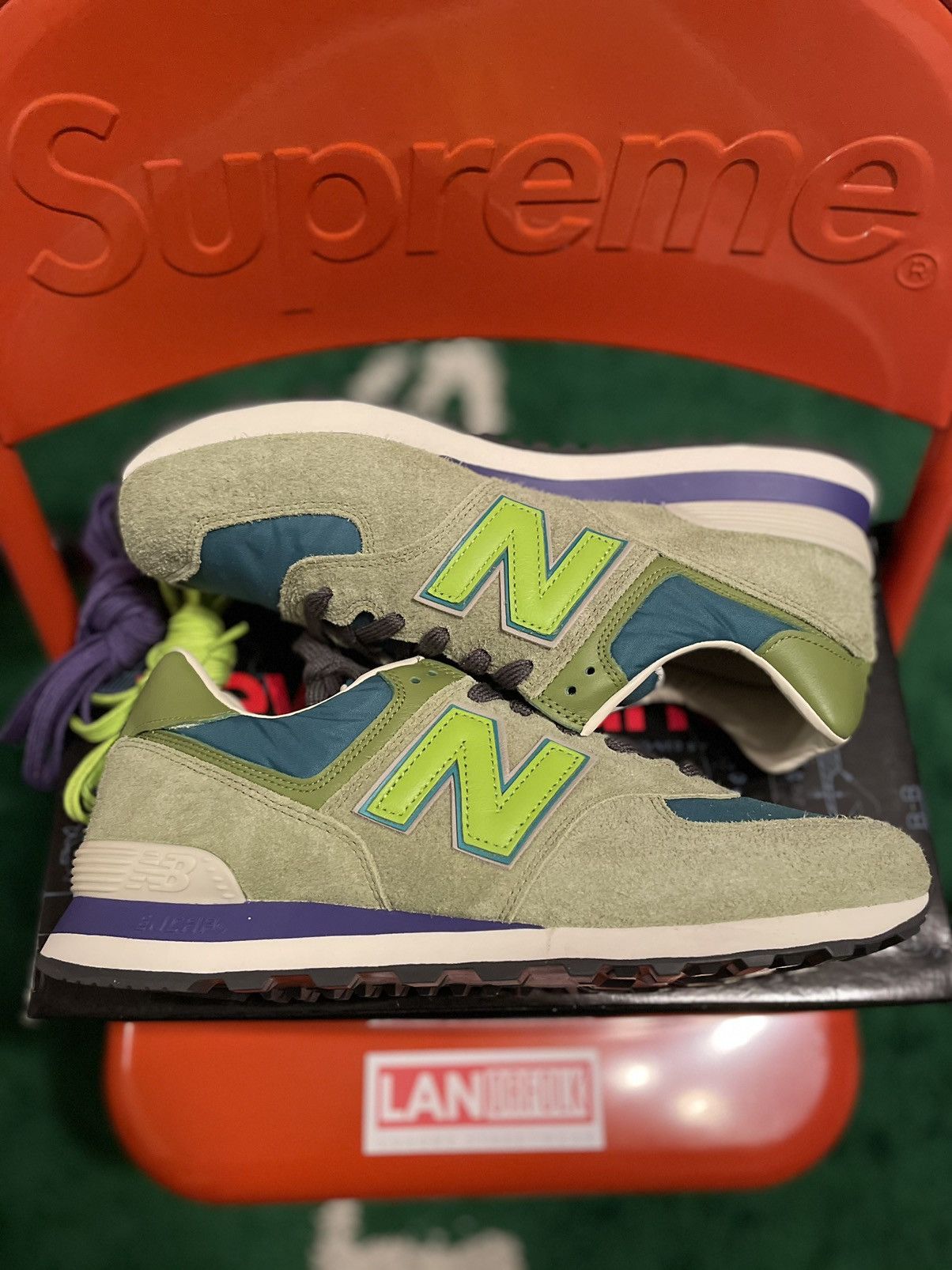 New Balance × Stray Rats × Streetwear New Balance 574 Stray Rats | Grailed