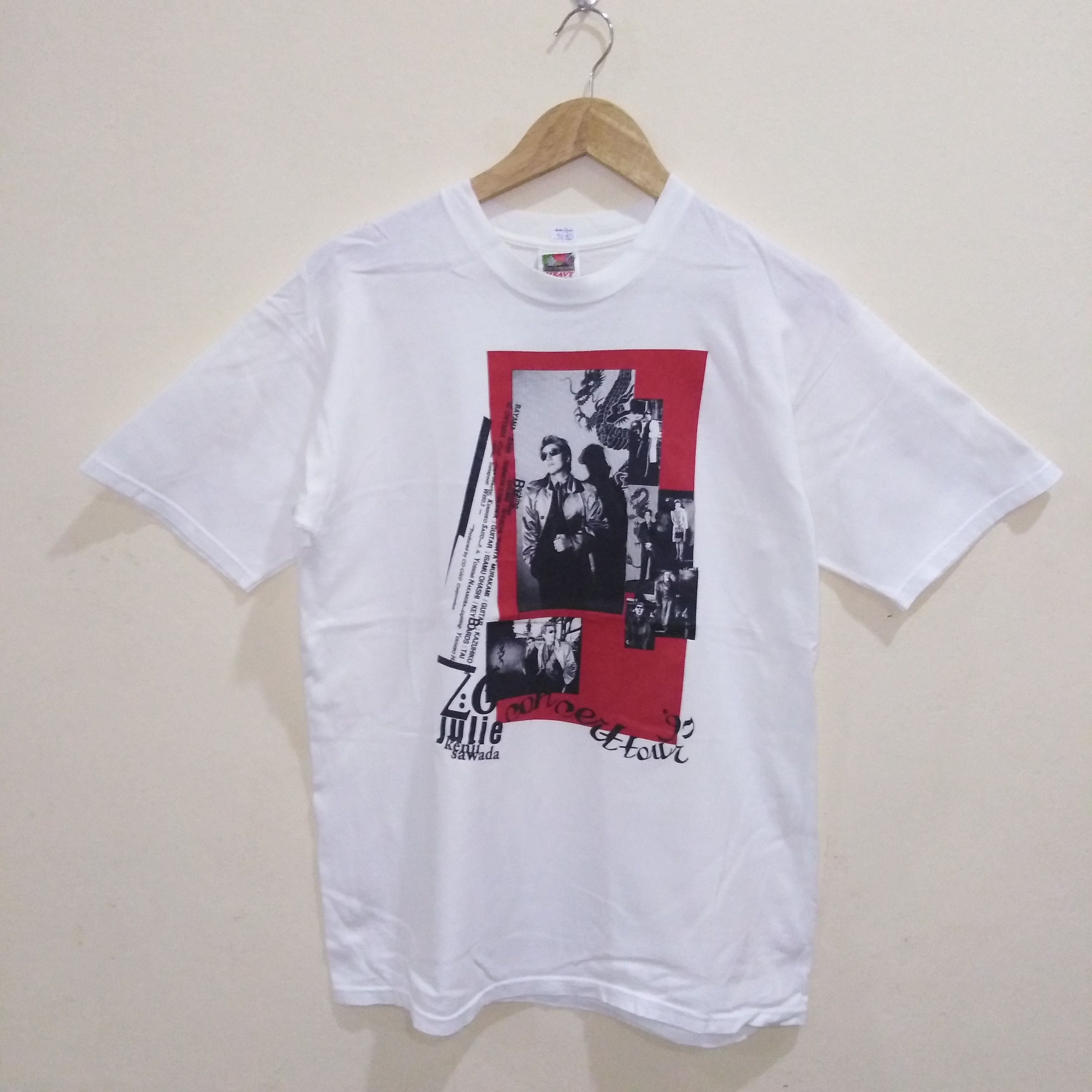 Vintage jaren '90 kenji sawada prachtige wereld concert tour