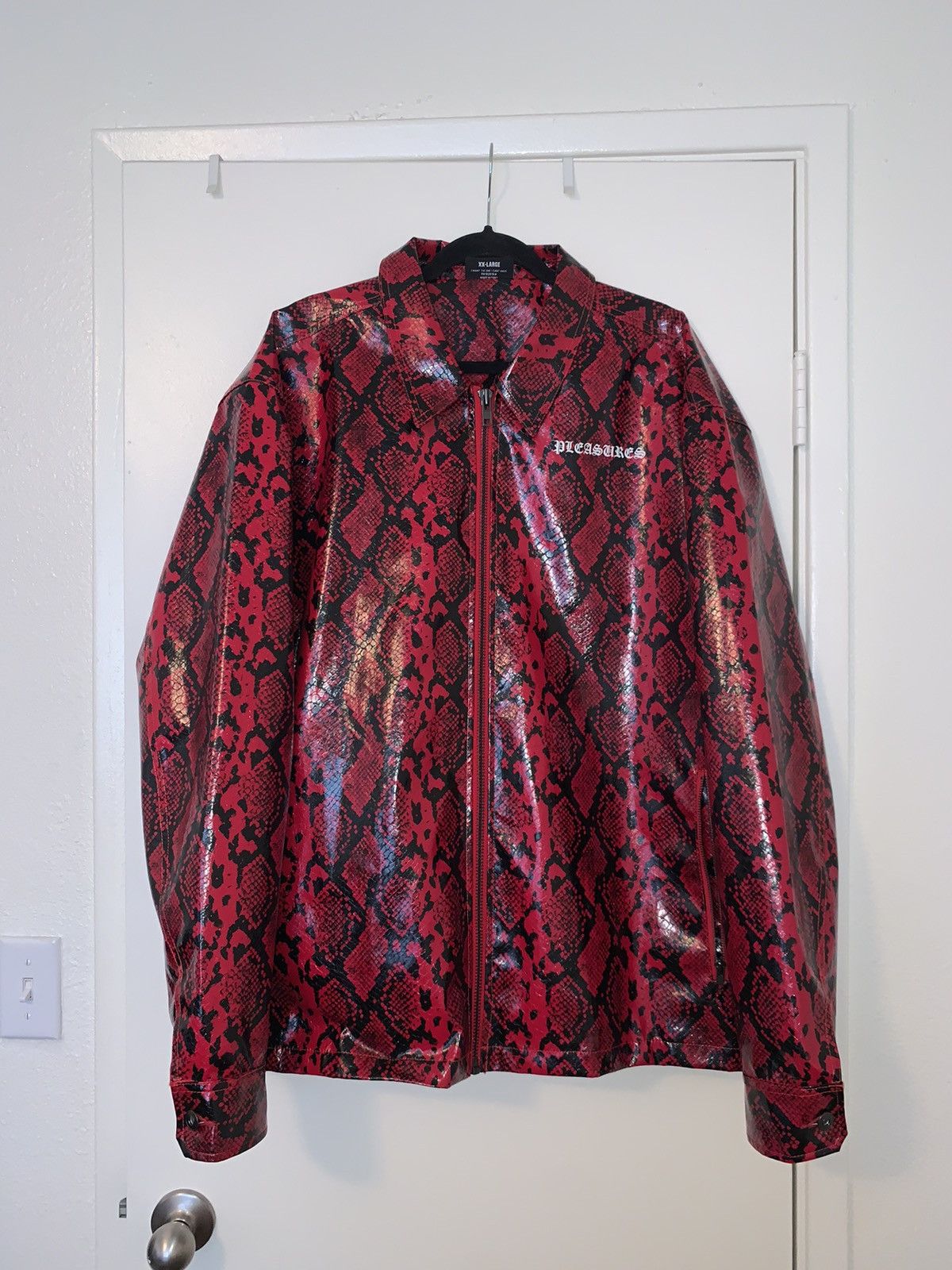 プレジャーズ SNAKESKIN WORK JACKET PLEASURES プレジャーズ SNAKESKIN WORK JACKET