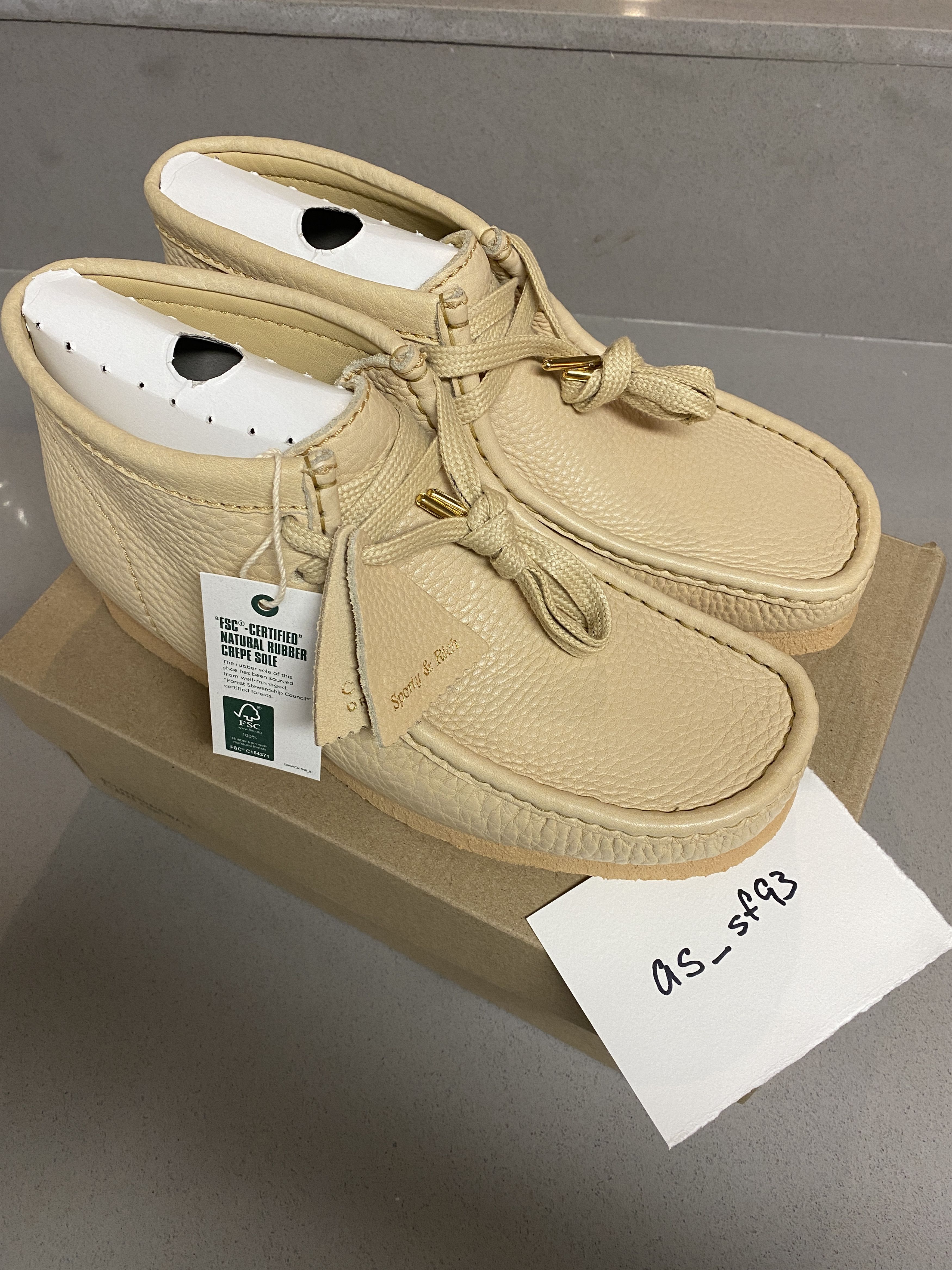 CLARKS × Sporty & Rich Wallabee Boots Clarks Originals x Sporty & Rich Wallabee Boot | END. (GB)