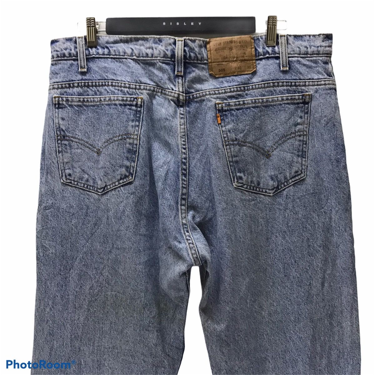 Levi's Vintage 90s Levis 505 Acid Wash Jeans Size US 39 - 3 Thumbnail
