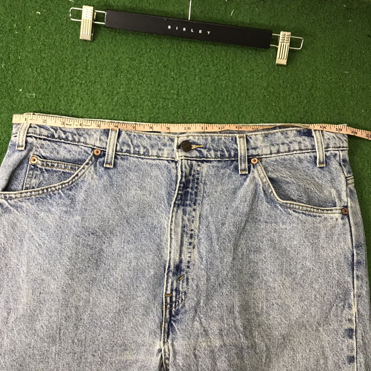Levi's Vintage 90s Levis 505 Acid Wash Jeans Size US 39 - 6 Thumbnail