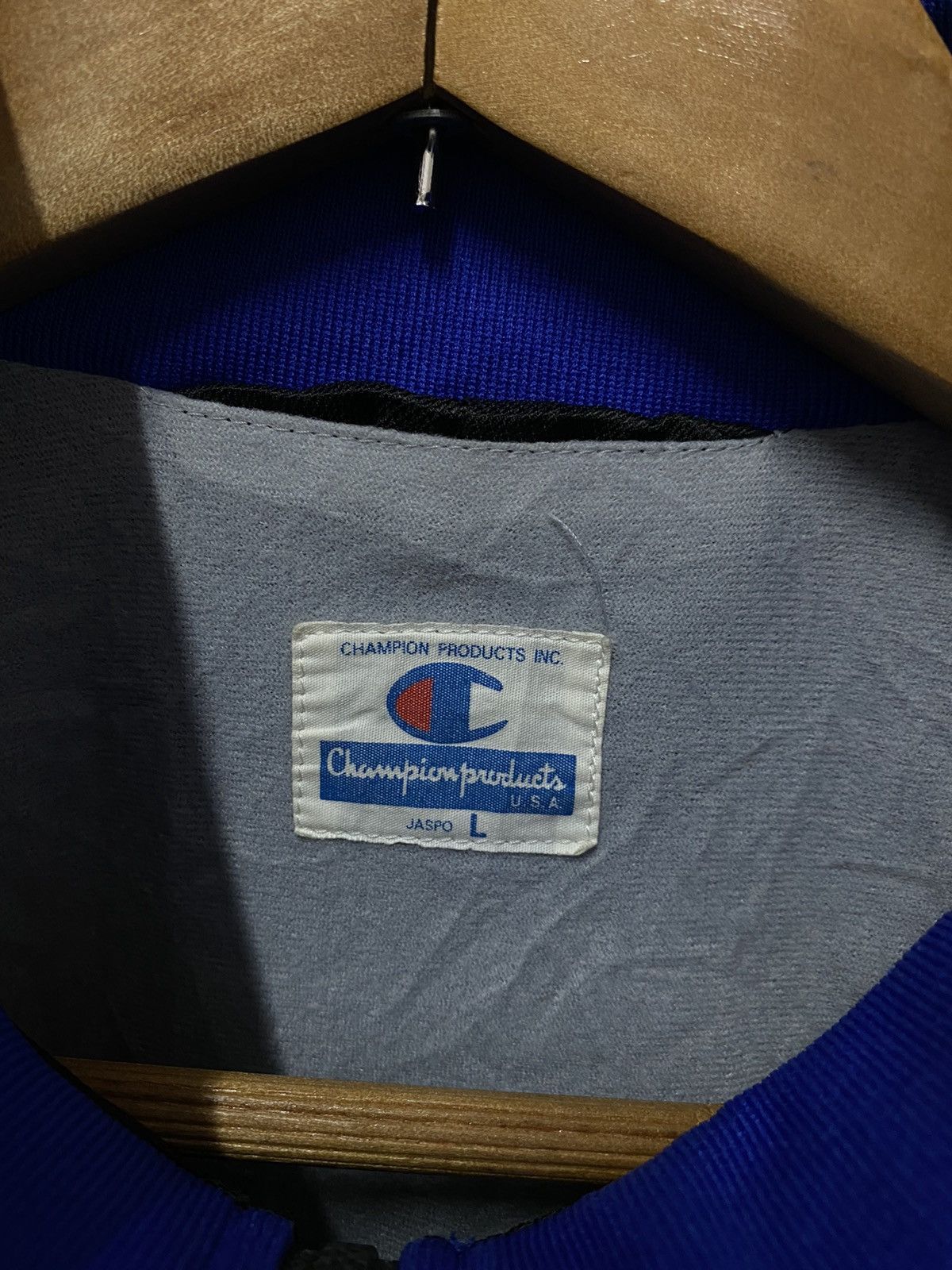 Champion × Japanese Brand Champion Bomber Black Oversize jacket Size US L / EU 52-54 / 3 - 4 Thumbnail