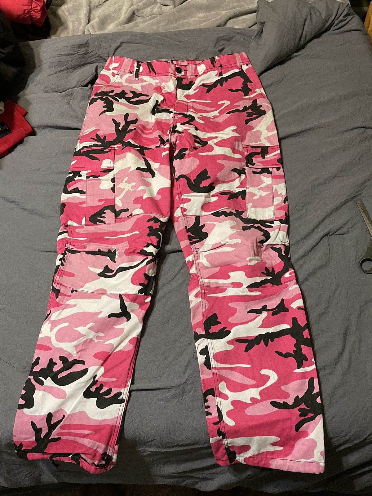 Pink Camo Military BDU Cargo Pants