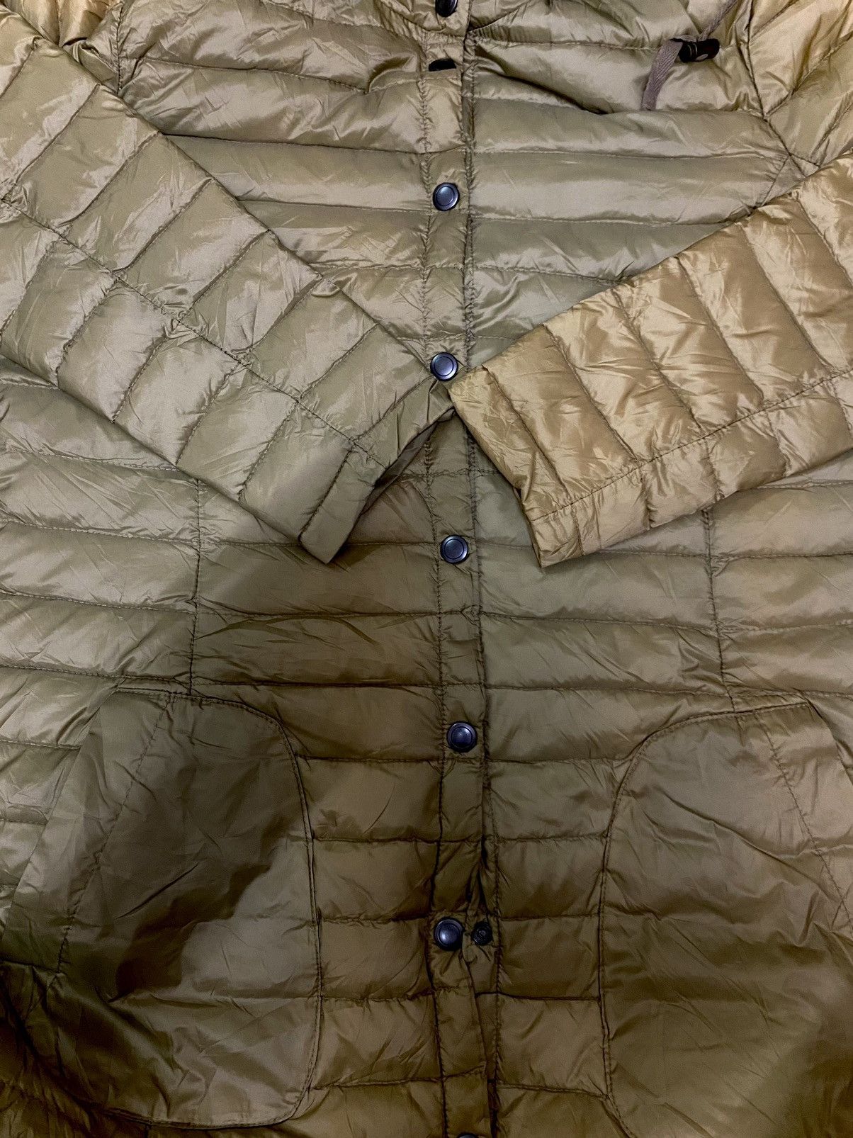 Japanese Brand Steel Japanese Long parka puffer hoodie jacket Size US M / EU 48-50 / 2 - 6 Thumbnail