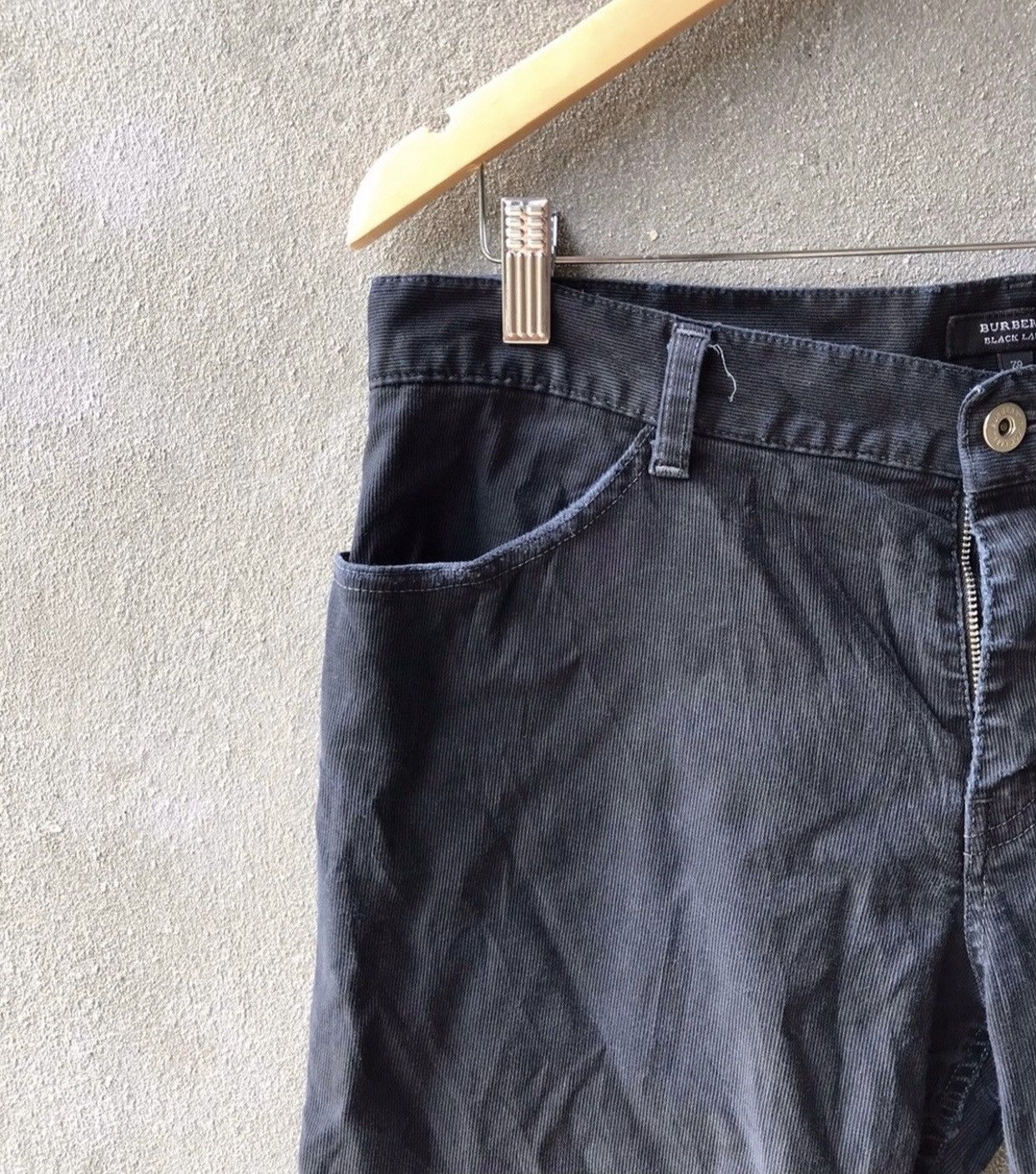 Burberry × Burberry Prorsum × Vintage ❗️Vintage Burberry Black Label Pants❗️ Size US 34 / EU 50 - 3 Thumbnail