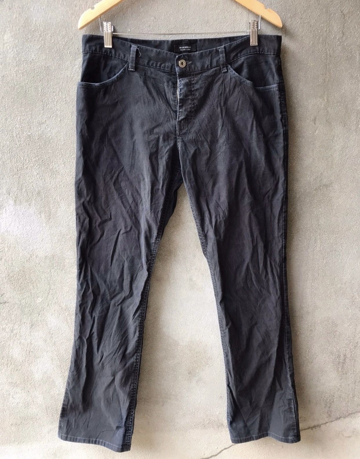 Burberry × Burberry Prorsum × Vintage ❗️Vintage Burberry Black Label Pants❗️ Size US 34 / EU 50 - 1 Thumbnail