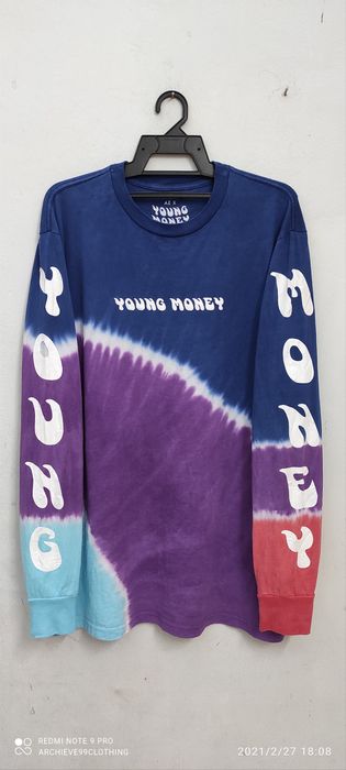young money tie dye shirt