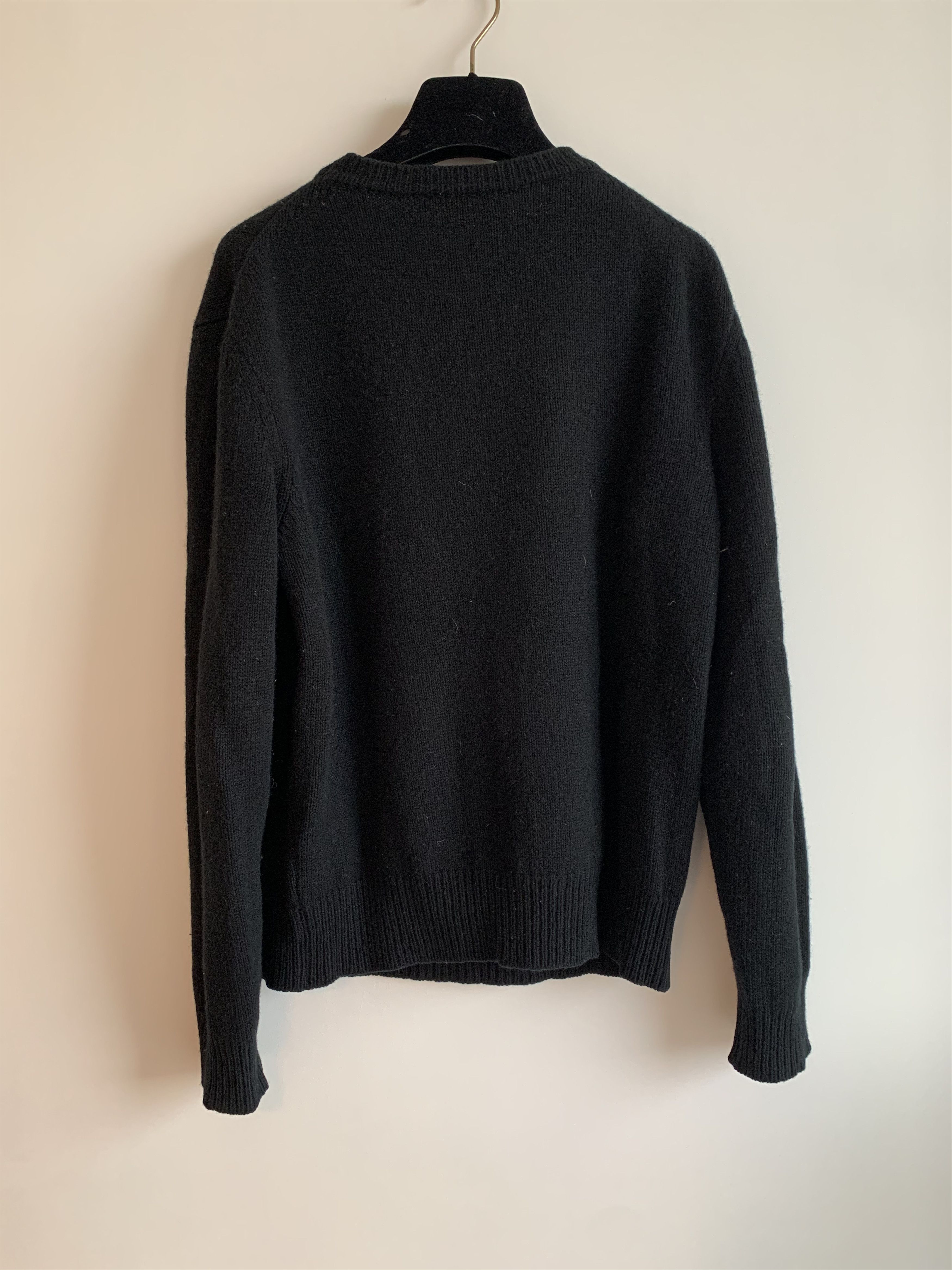 Maison Kitsune Fox Embroidered Crew Neck Knit Size US S / EU 44-46 / 1 - 2 Thumbnail
