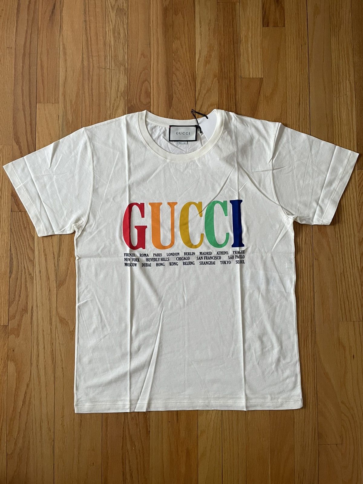 Gucci Gucci Cities T Shirt Grailed