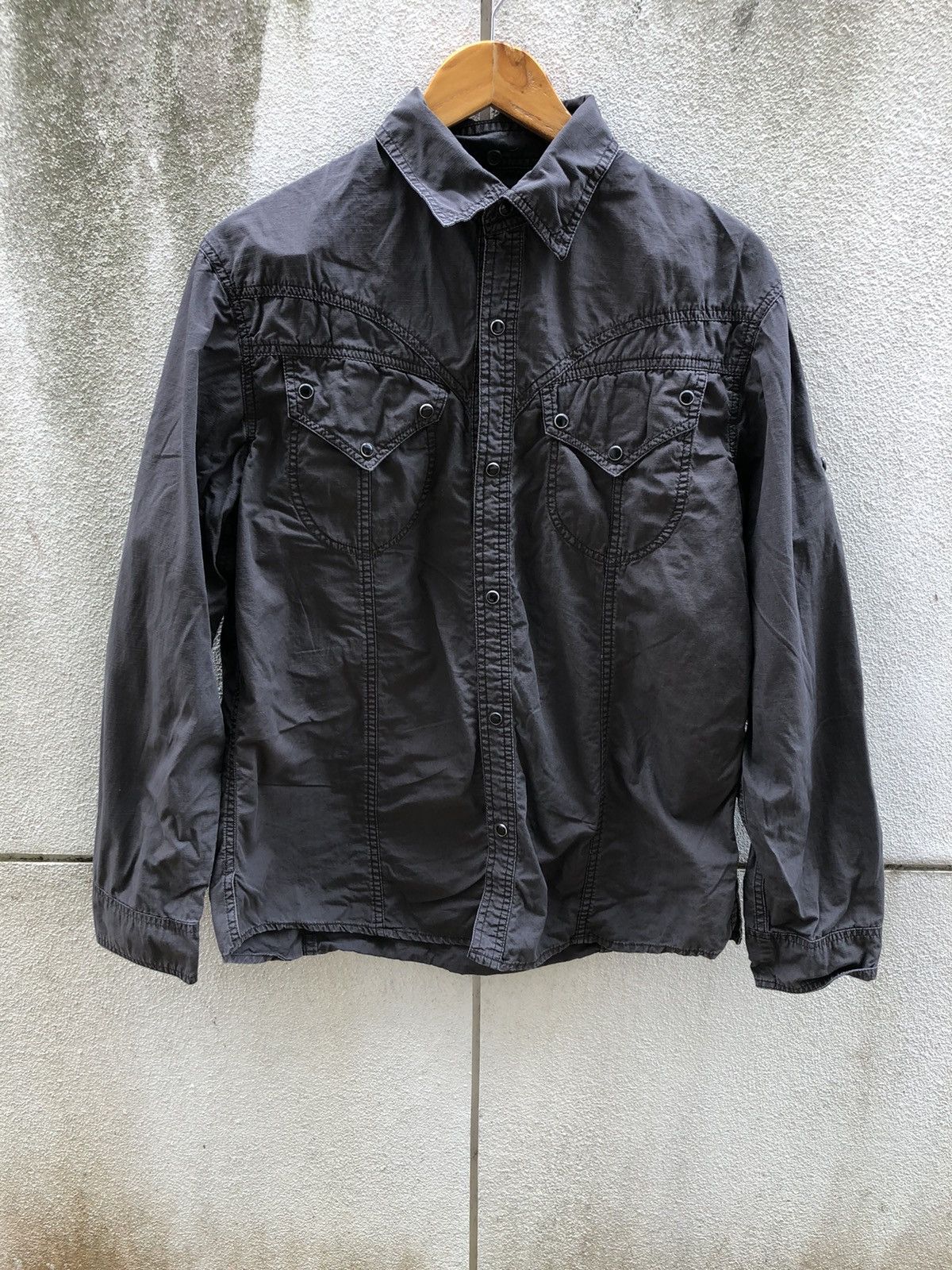 Vintage 💥delete today💥THRUXTON vintage Button Shirt cowboy Size US L / EU 52-54 / 3 - 3 Thumbnail