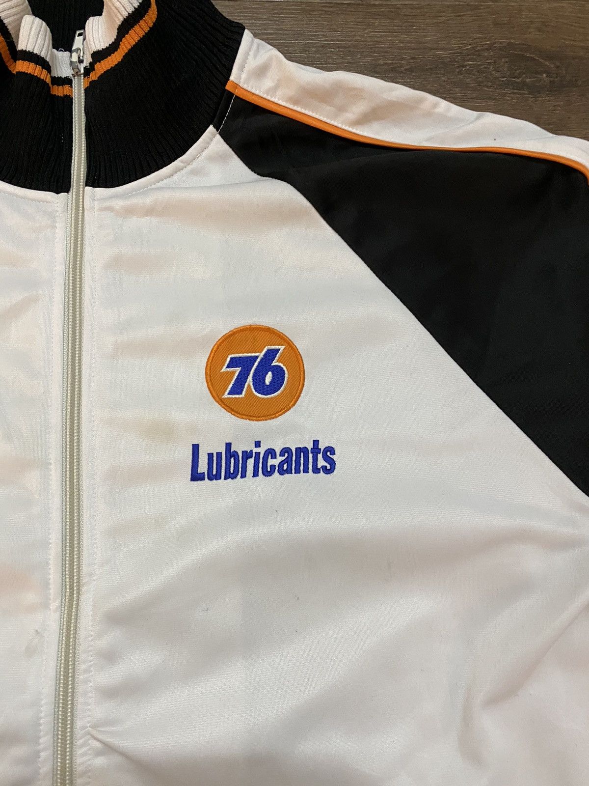 Vintage Lubricants 76 track jacket size L Size US L / EU 52-54 / 3 - 5 Thumbnail