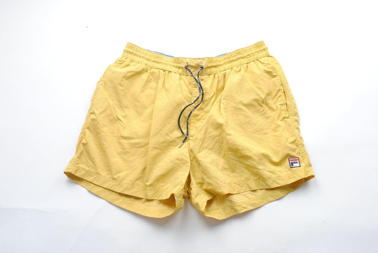 Vintage Fila Shorts Vintage Yellow | Grailed