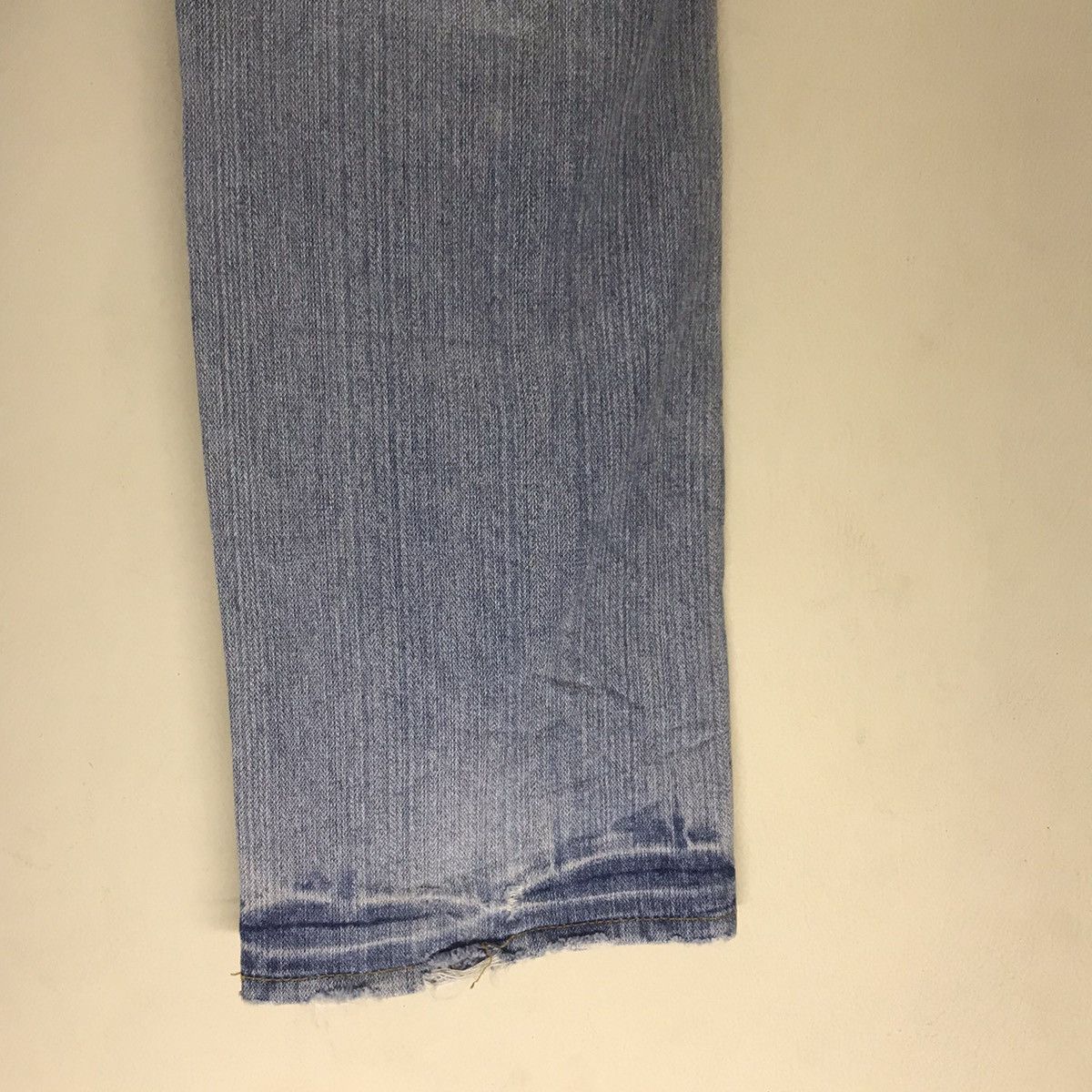 Karakuri Tamashii Japanese Sukajan Dragon Distressed Denim embroidery Jeans Size US 33 - 15 Thumbnail