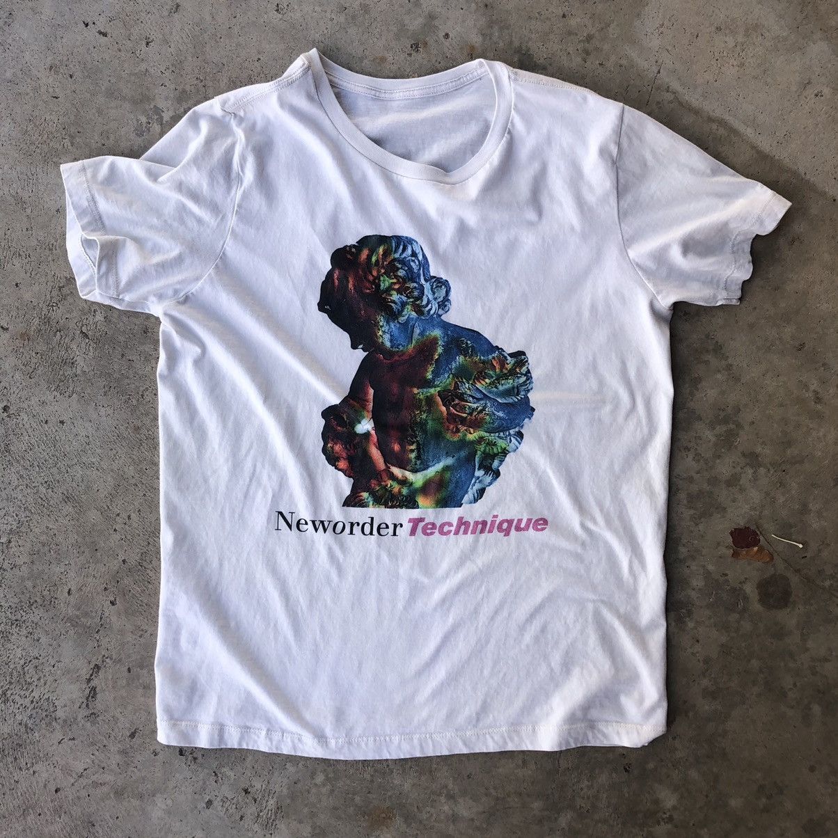 Vintage Authentic New Order Technique T-Shirt Size US M / EU 48-50 / 2 - 1 Thumbnail