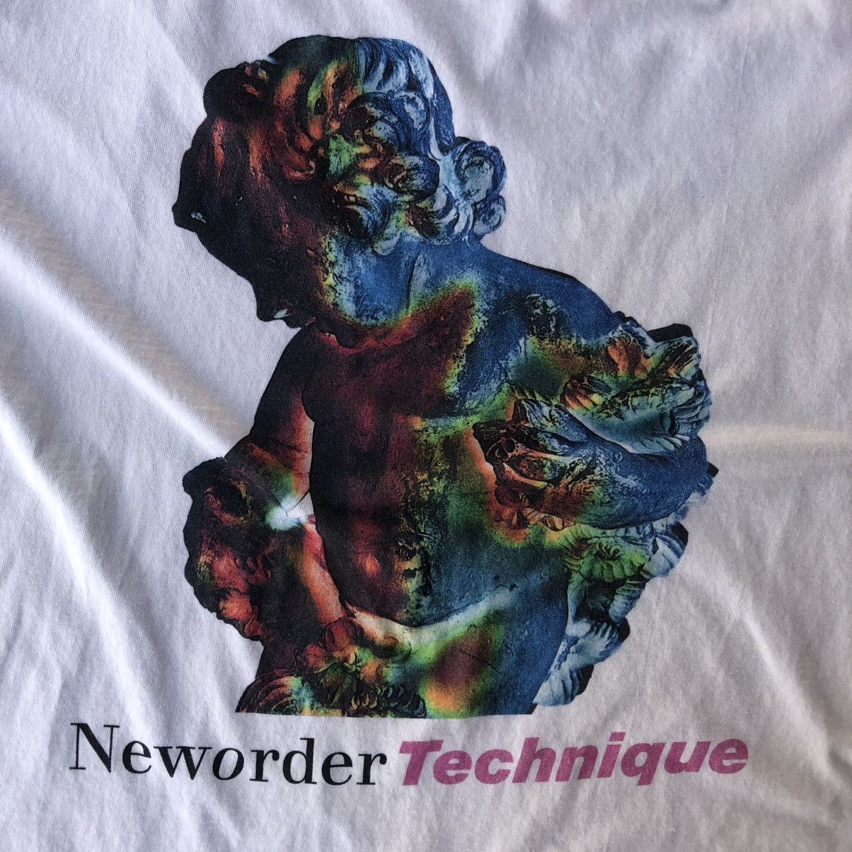 Vintage Authentic New Order Technique T-Shirt Size US M / EU 48-50 / 2 - 2 Thumbnail