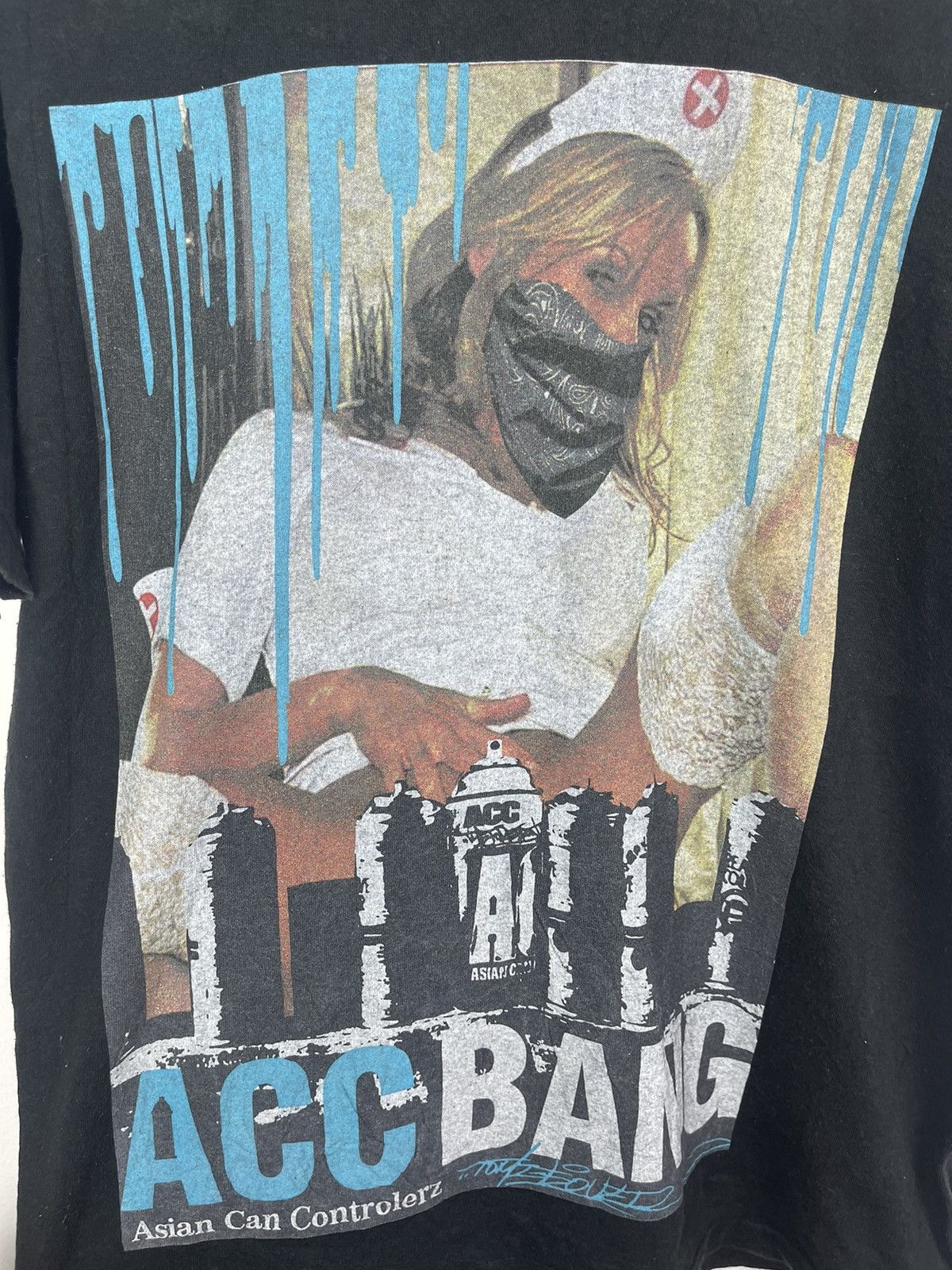 Japanese Brand ASIAN CAN CONTROLERZ TEE TSHIRT Size US M / EU 48-50 / 2 - 3 Thumbnail